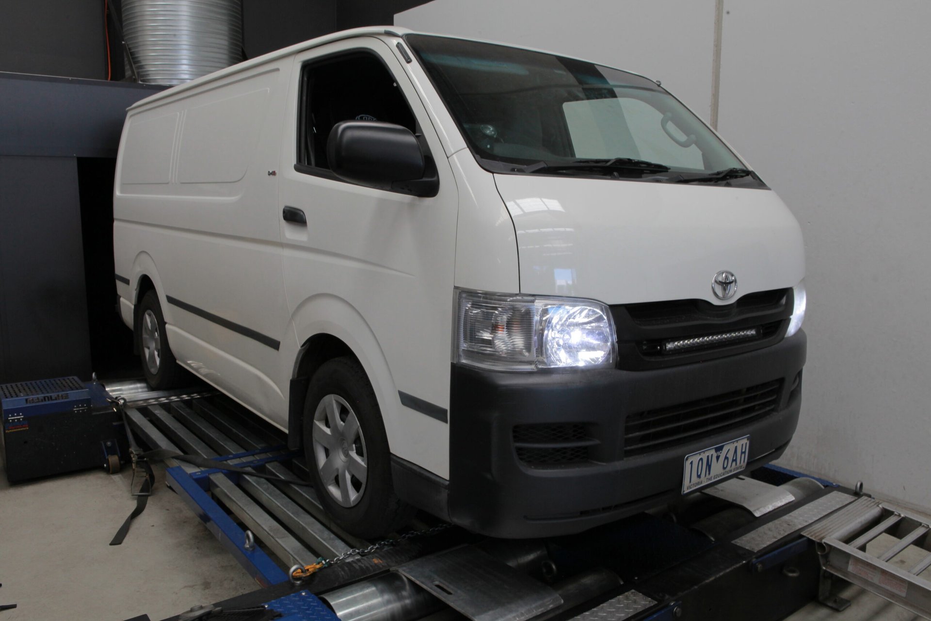 Toyota Hiace Stage1 — On the dyno