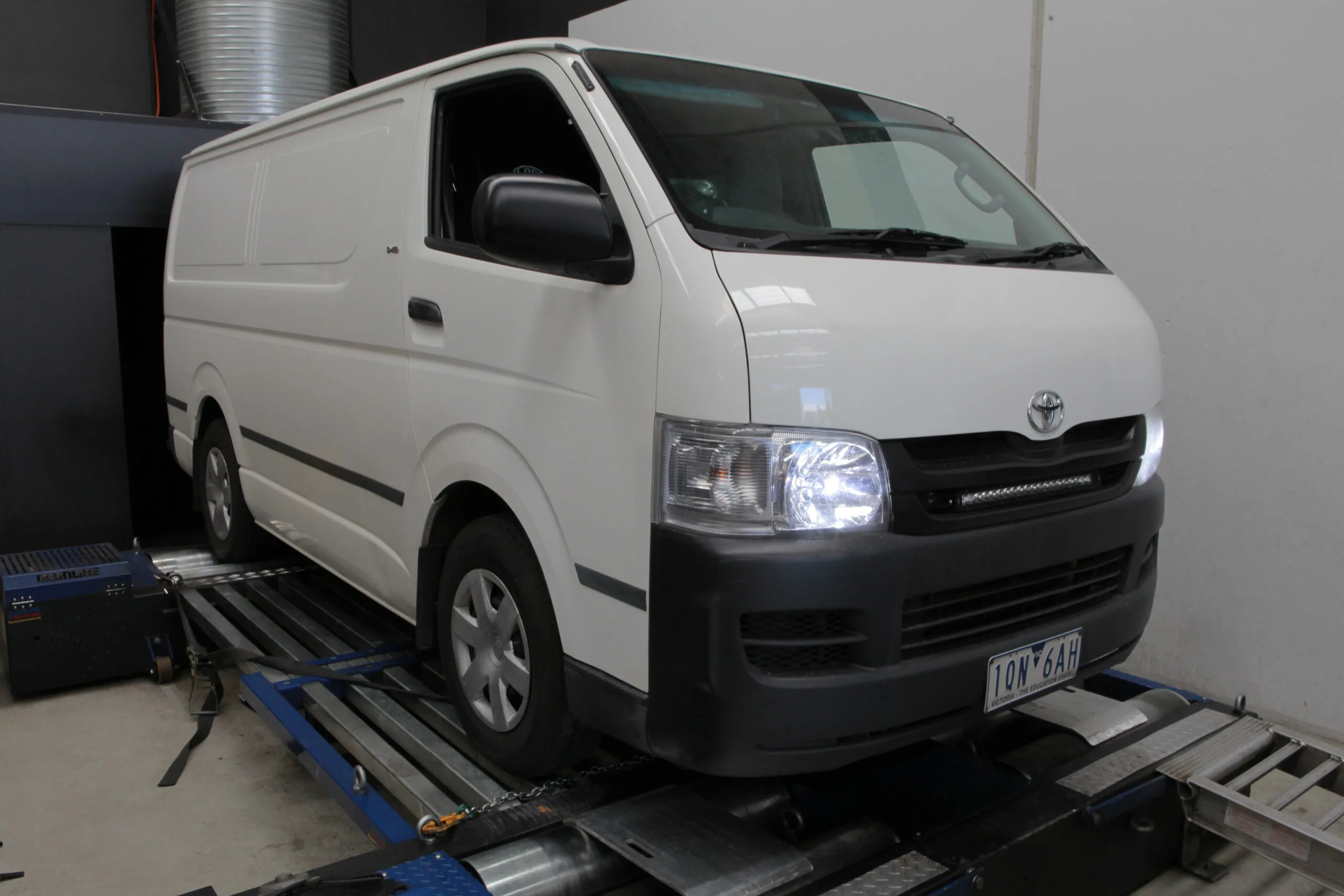 Toyota Hiace Stage1 — On the dyno