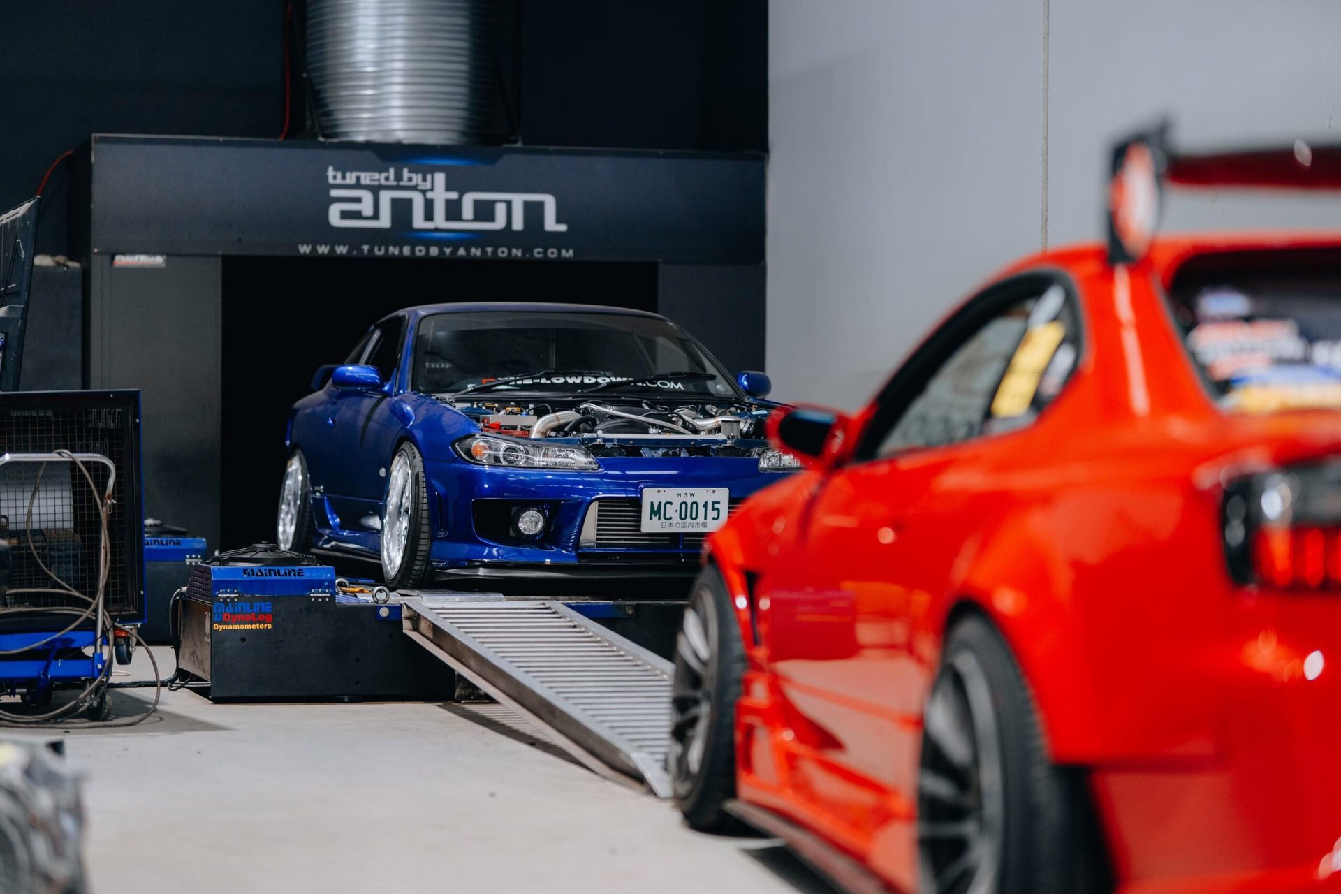 Nissan Silvia S15 — On the dyno