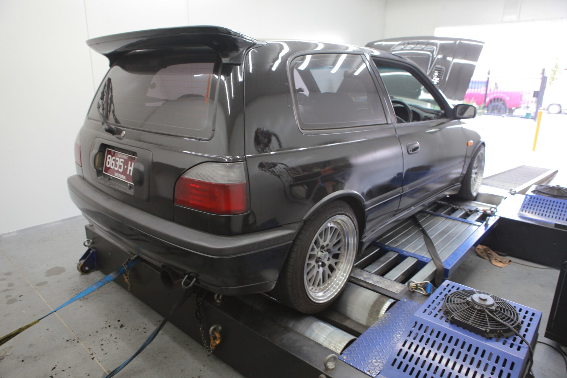 Nissan GTIR Linkecu — On the dyno