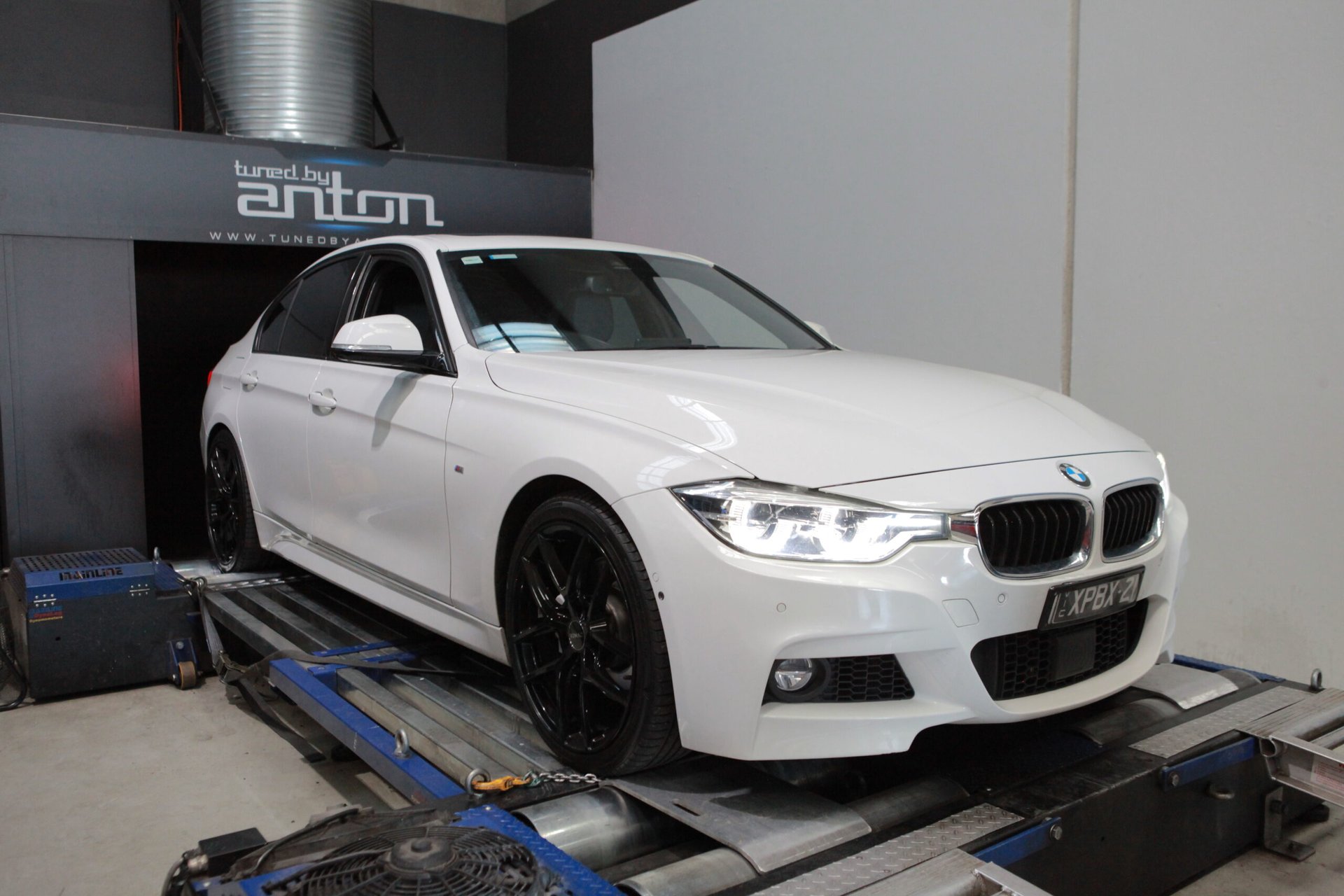 BMW 340i Stage 2 — On the dyno