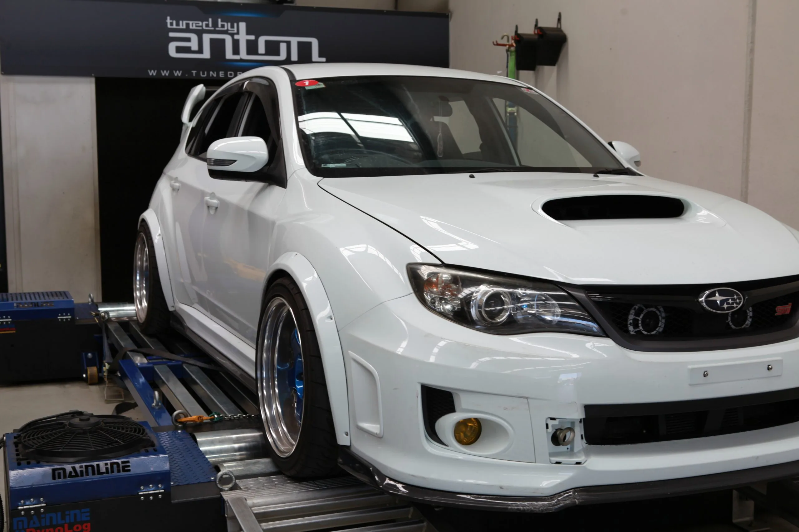 Subaru STI MY08 — On the dyno