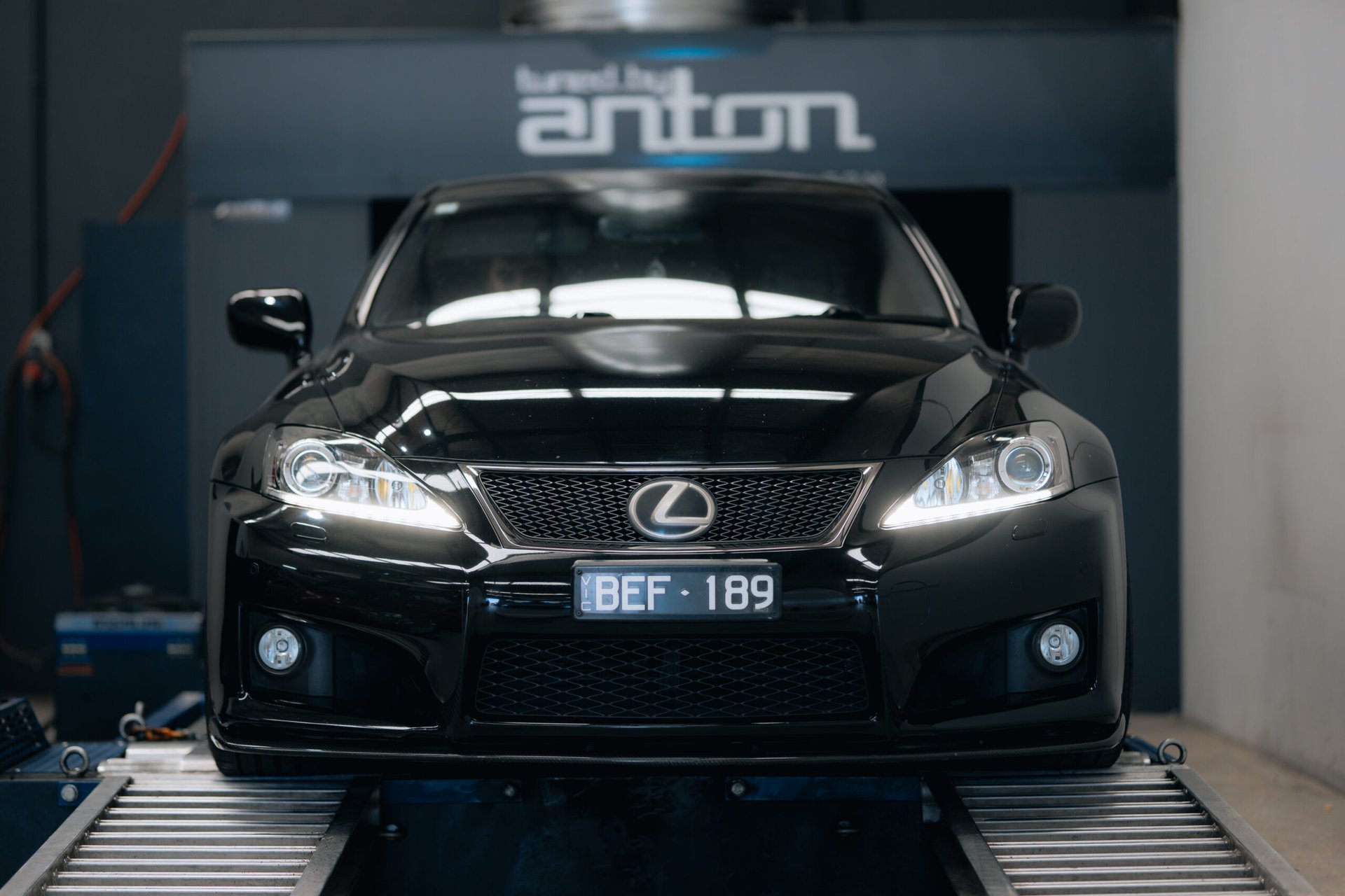 Lexus ISF Stage 1 — On the dyno