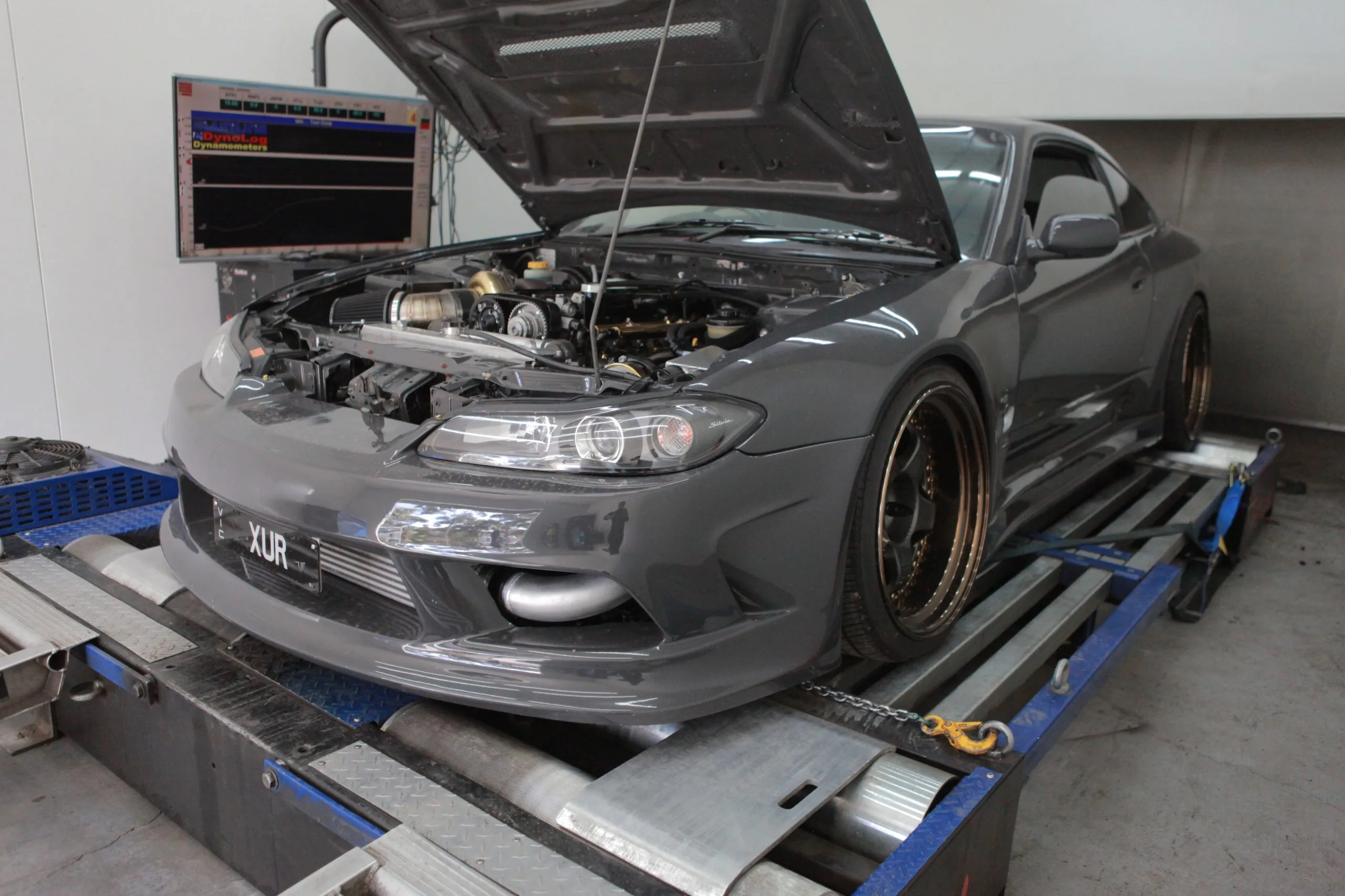 2JZ S15 1200hp — On the dyno