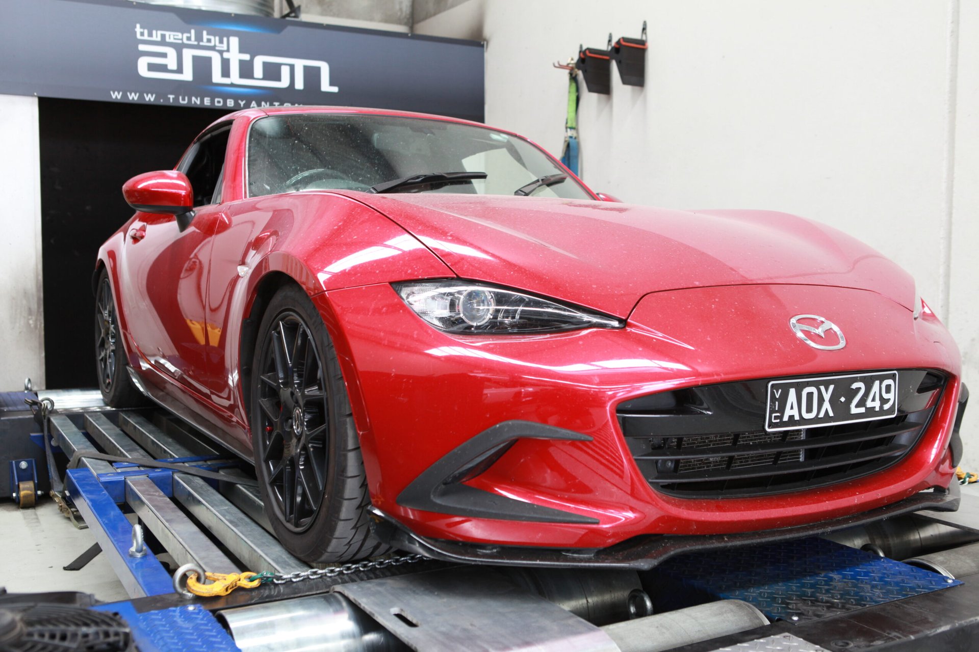 Mazda MX5 NC — On the dyno