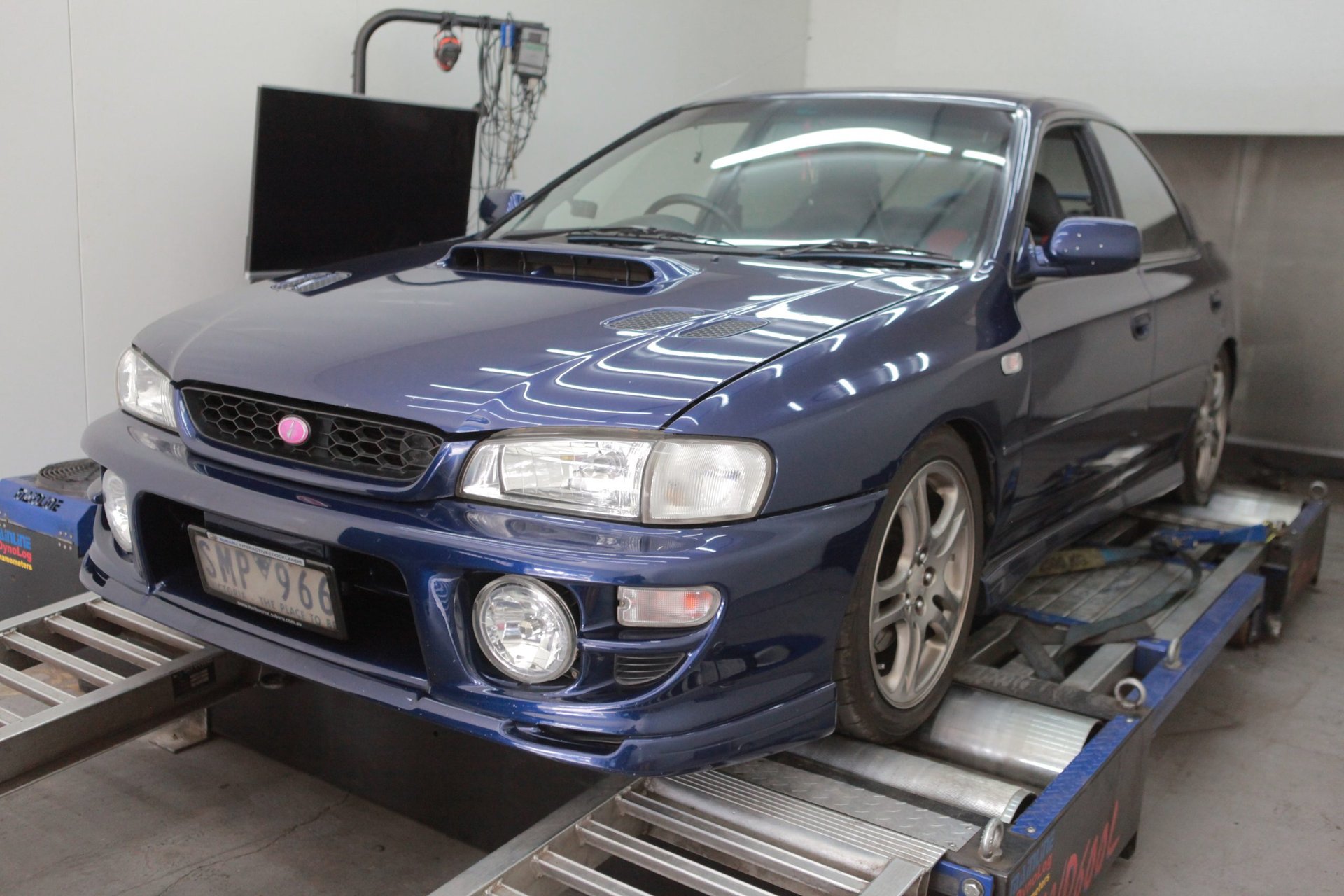 Subaru WRX GC8 2000s Flashback — On the dyno
