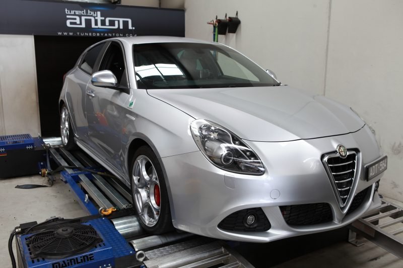 Alfa Romeo Giulietta — On the dyno