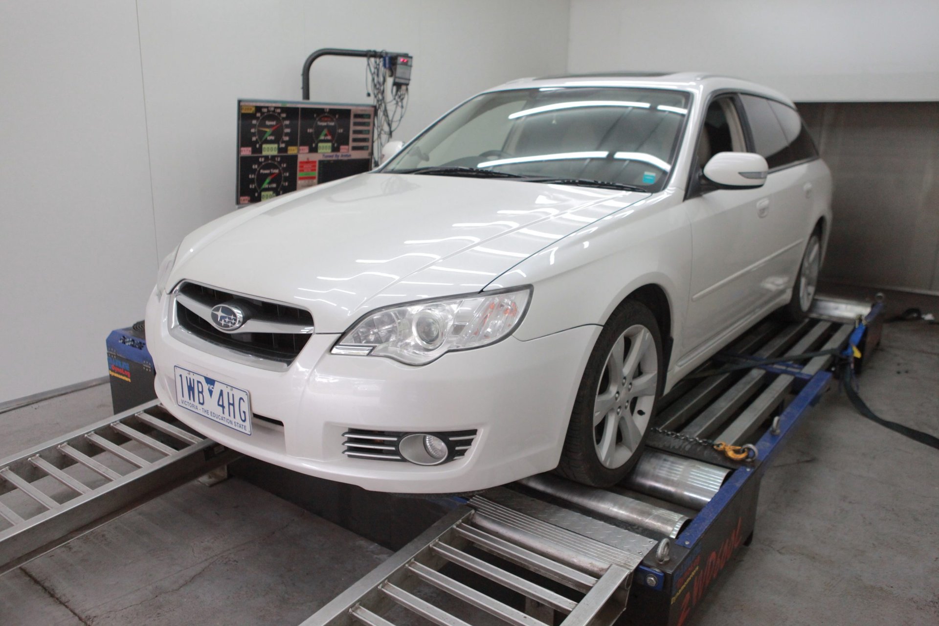 Subaru Liberty H6 — On the dyno