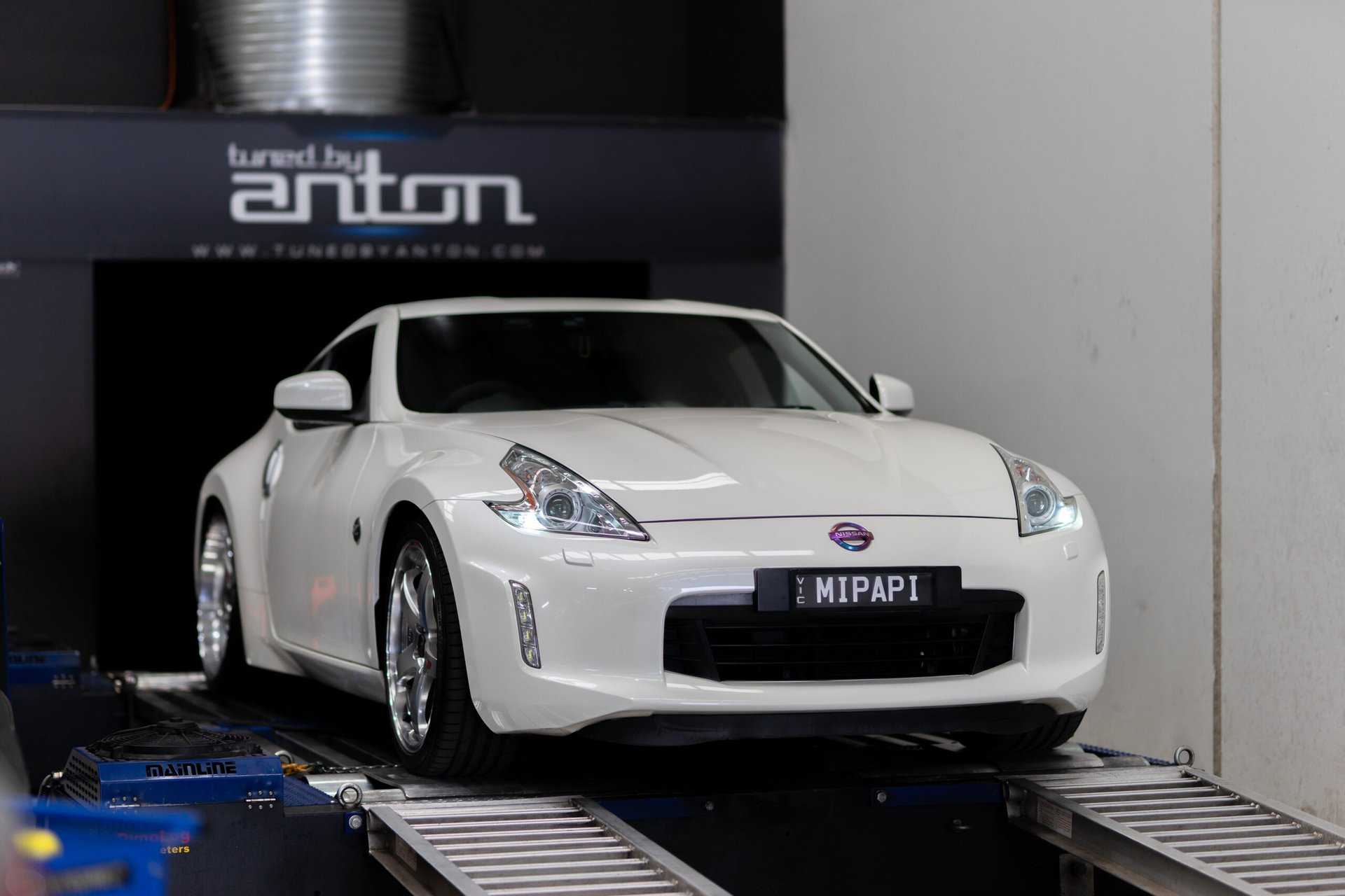 Nissan 370z Stage1 Tune — On the dyno