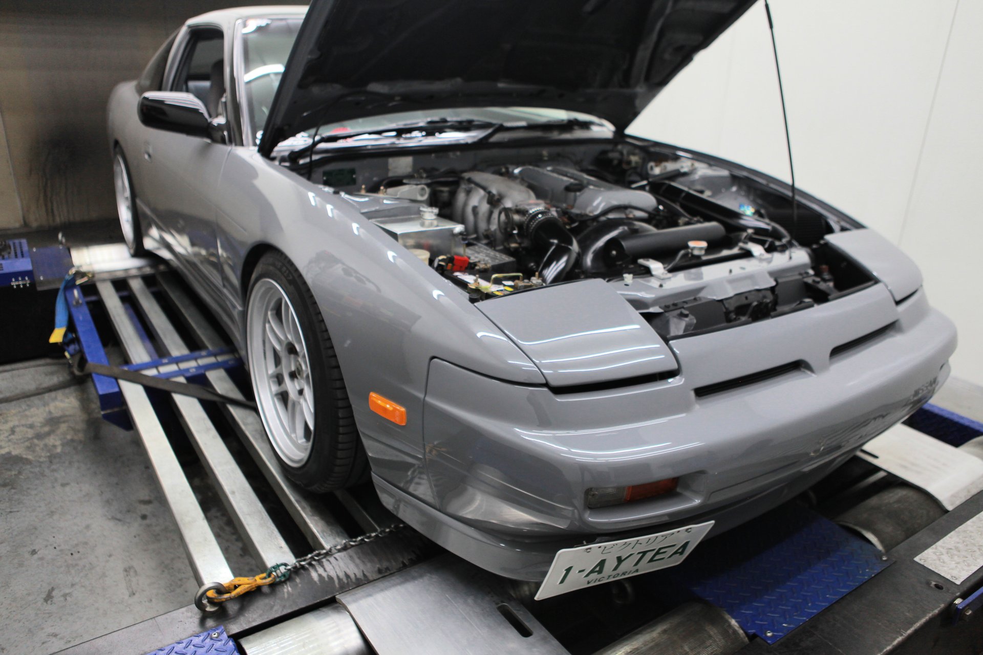 Nissan 180SX — On the dyno