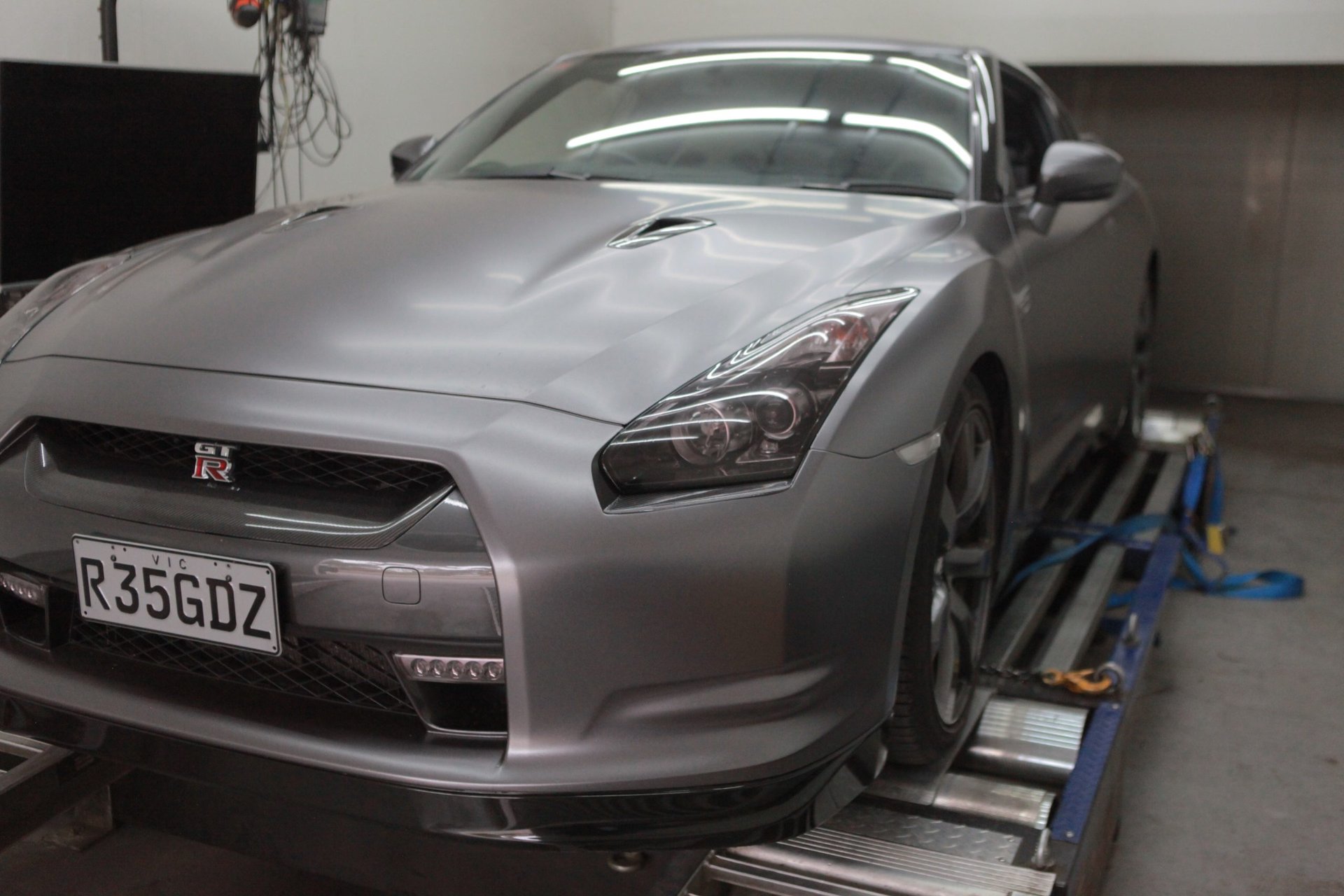 Nissan R35 GTR Stage 2 Flexfuel — On the dyno