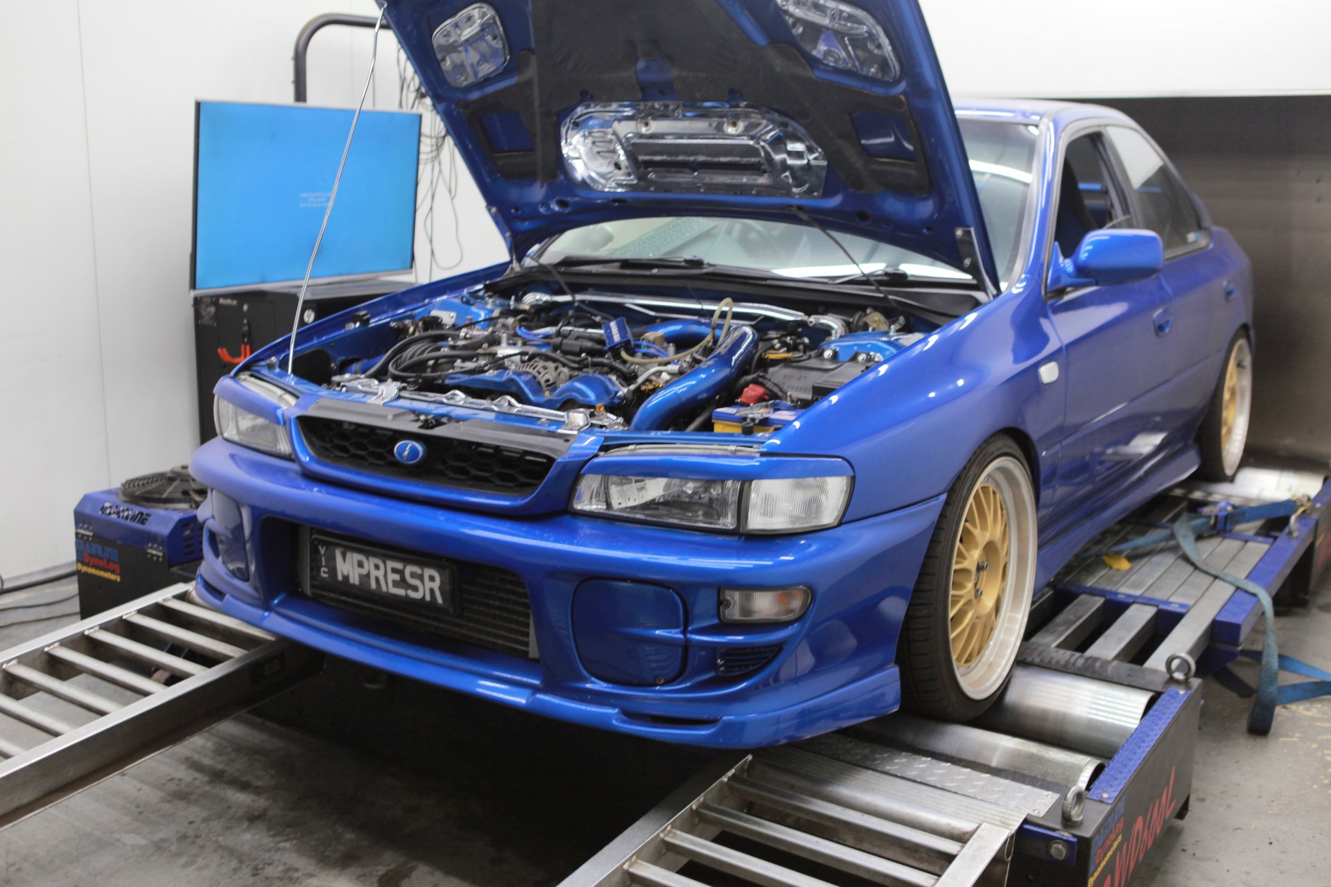 Subaru WRX GC8 — On the dyno
