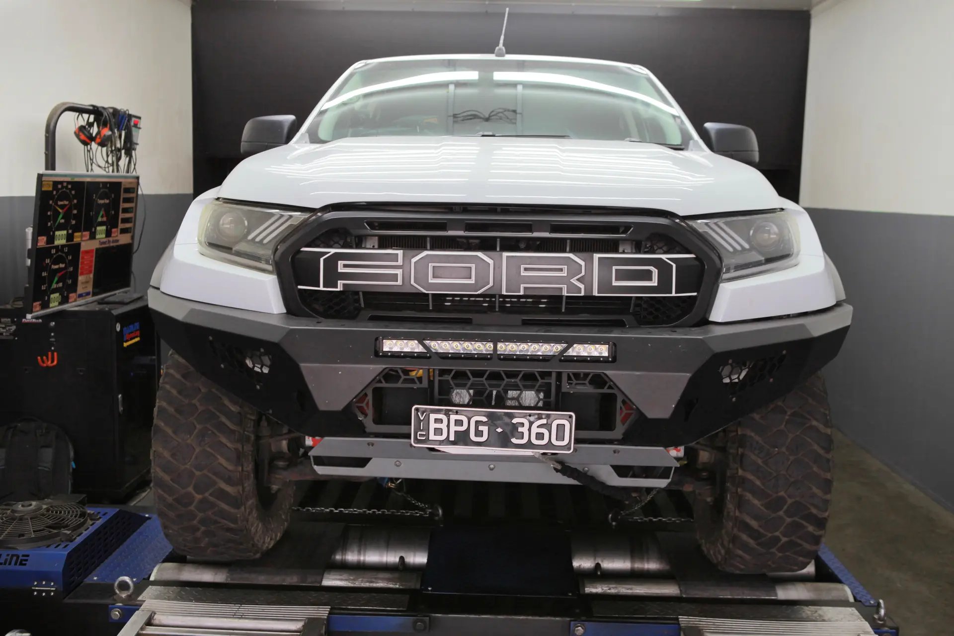 Ford Ranger 152kw — On the dyno
