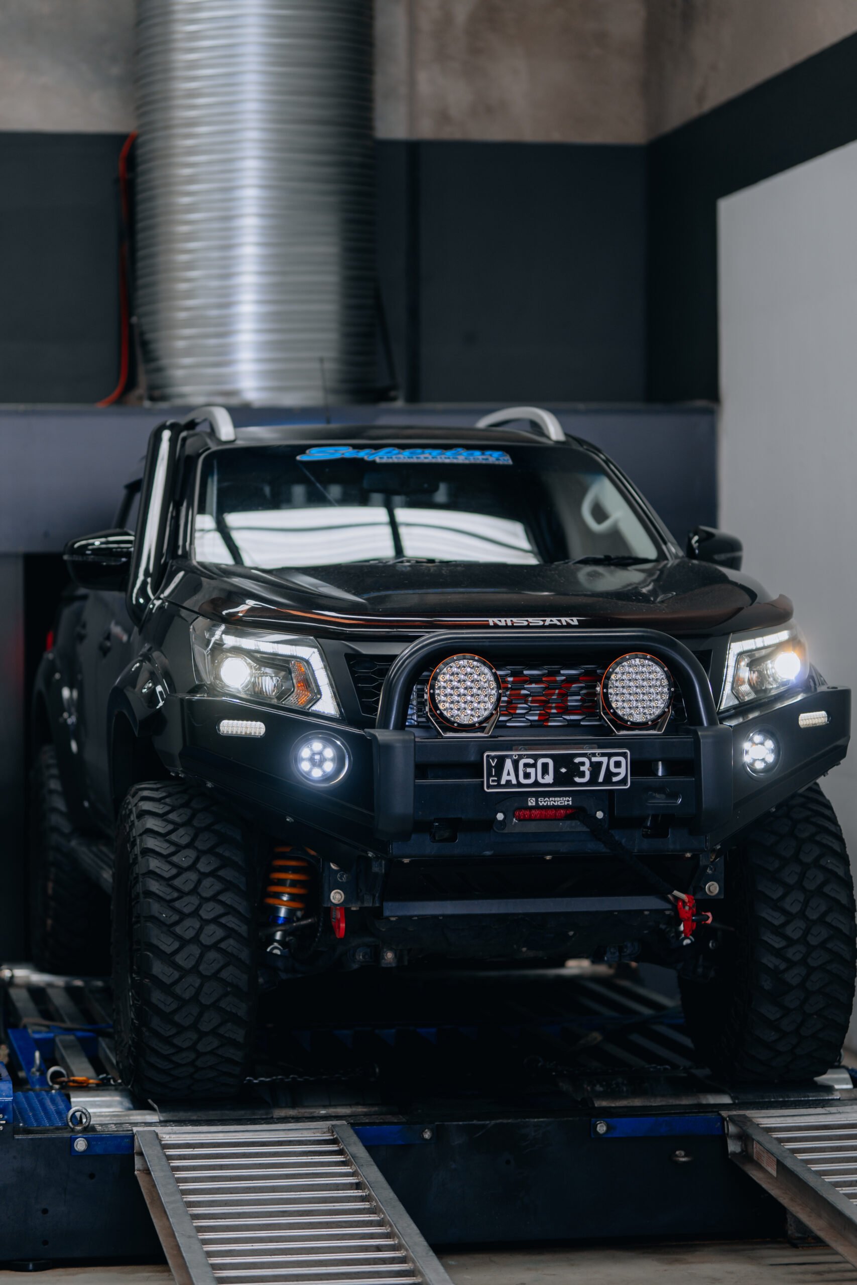 Nissan Navara NP300 Stage 2 — On the dyno