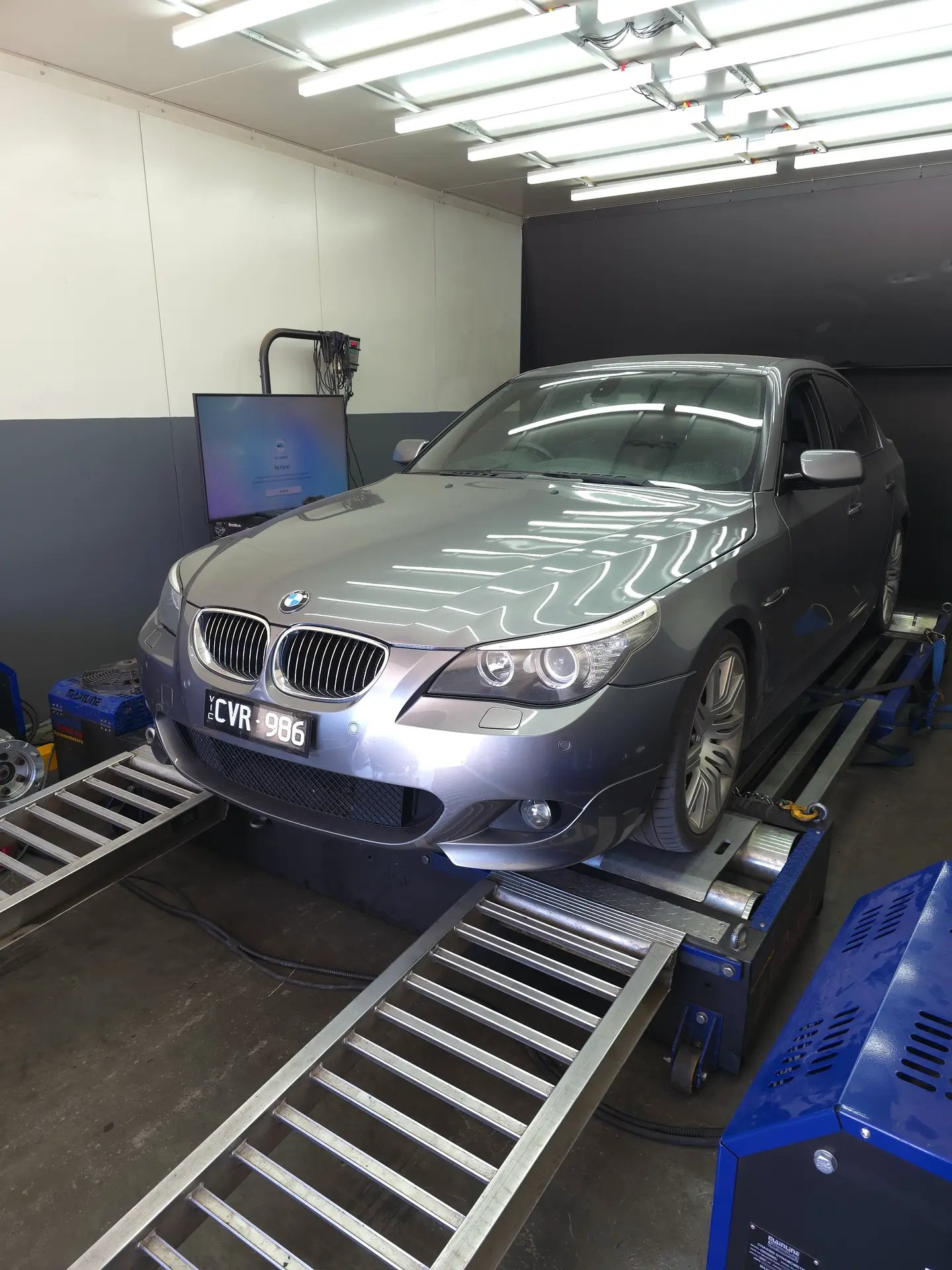 BMW 530d E60 - Stage 1 Tune — On the dyno
