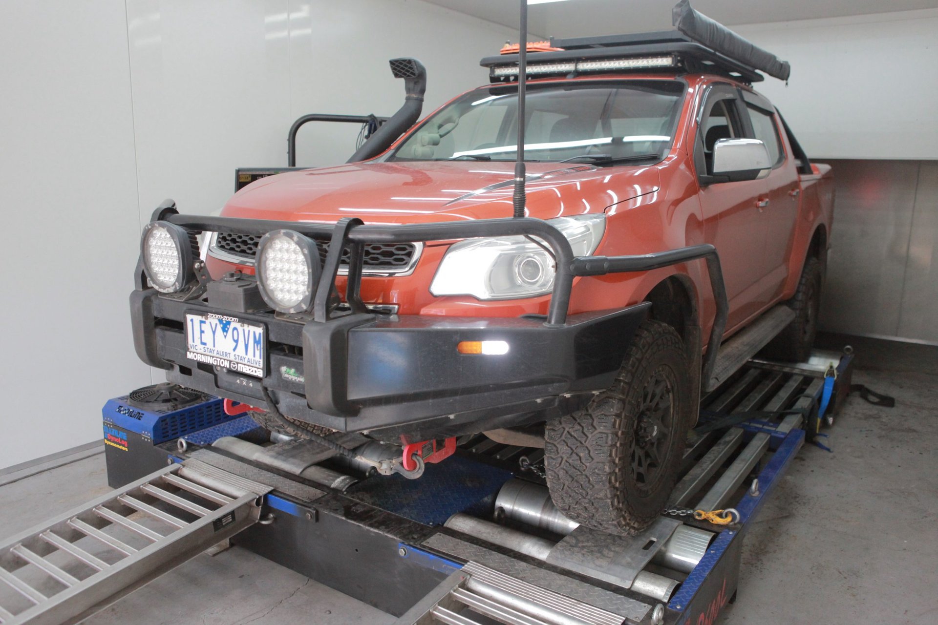 Holden Colorado RG 2.8 Stage 2 — On the dyno
