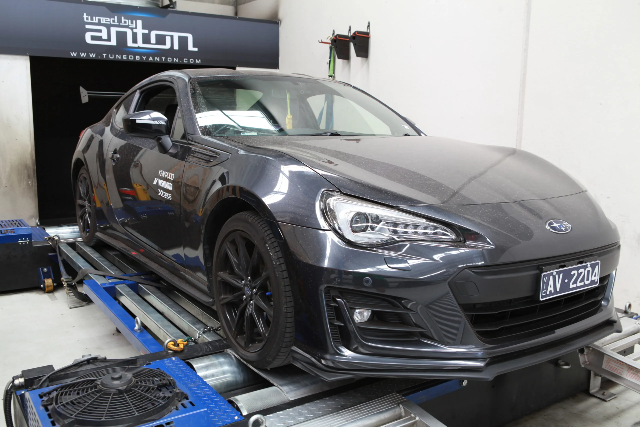 Subaru BRZ — On the dyno
