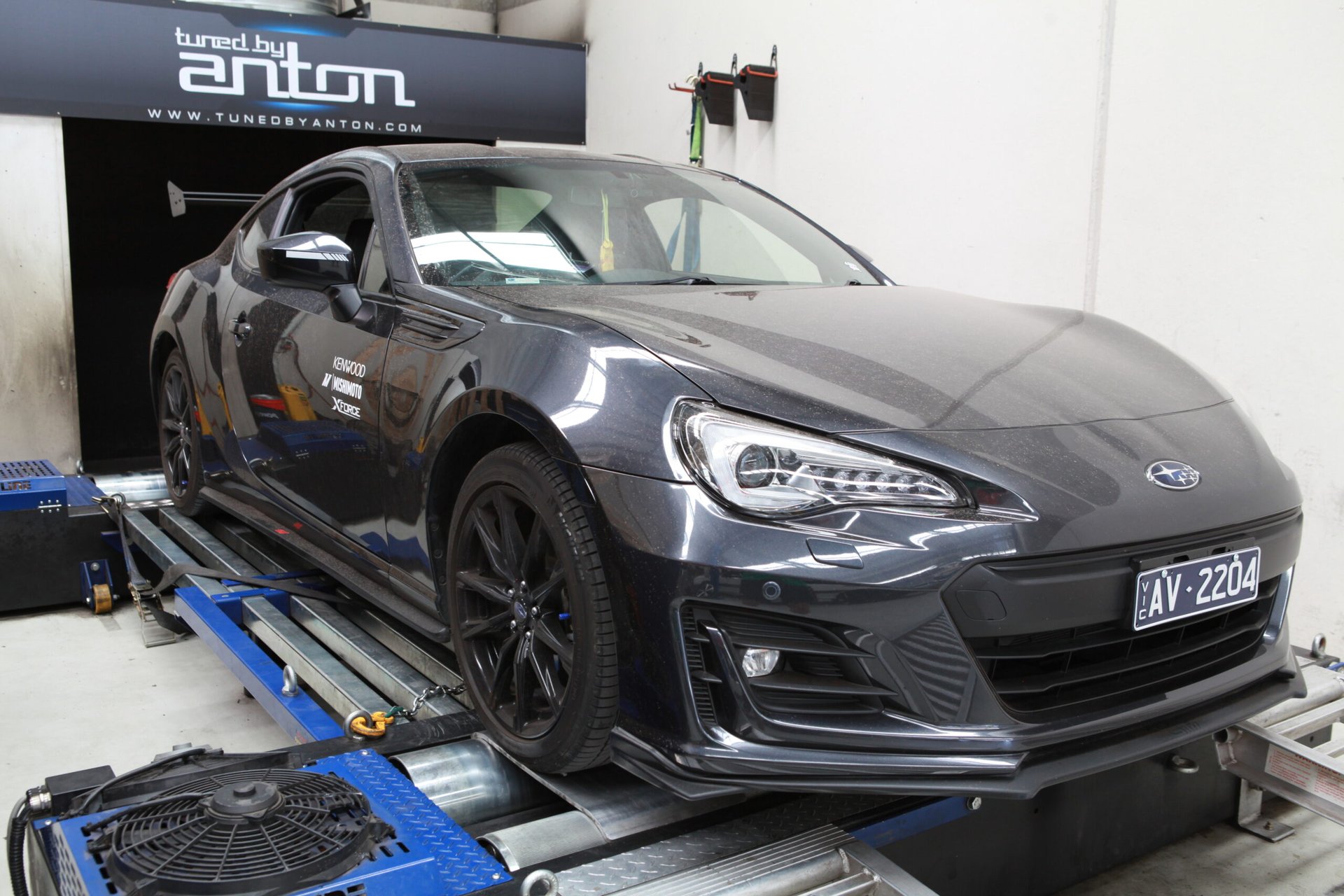 Subaru BRZ — On the dyno