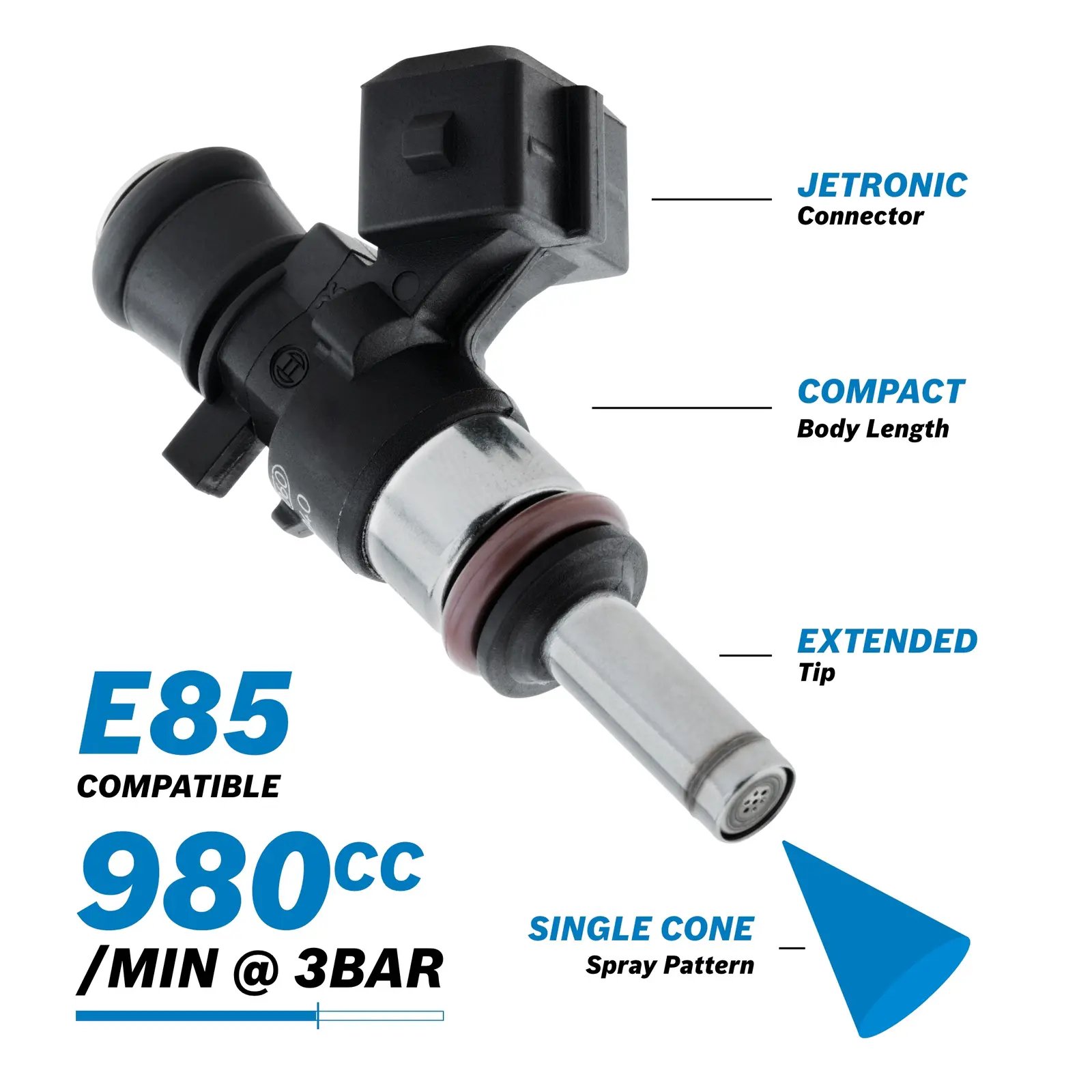 Bosch 980cc EV14 fuel injectors