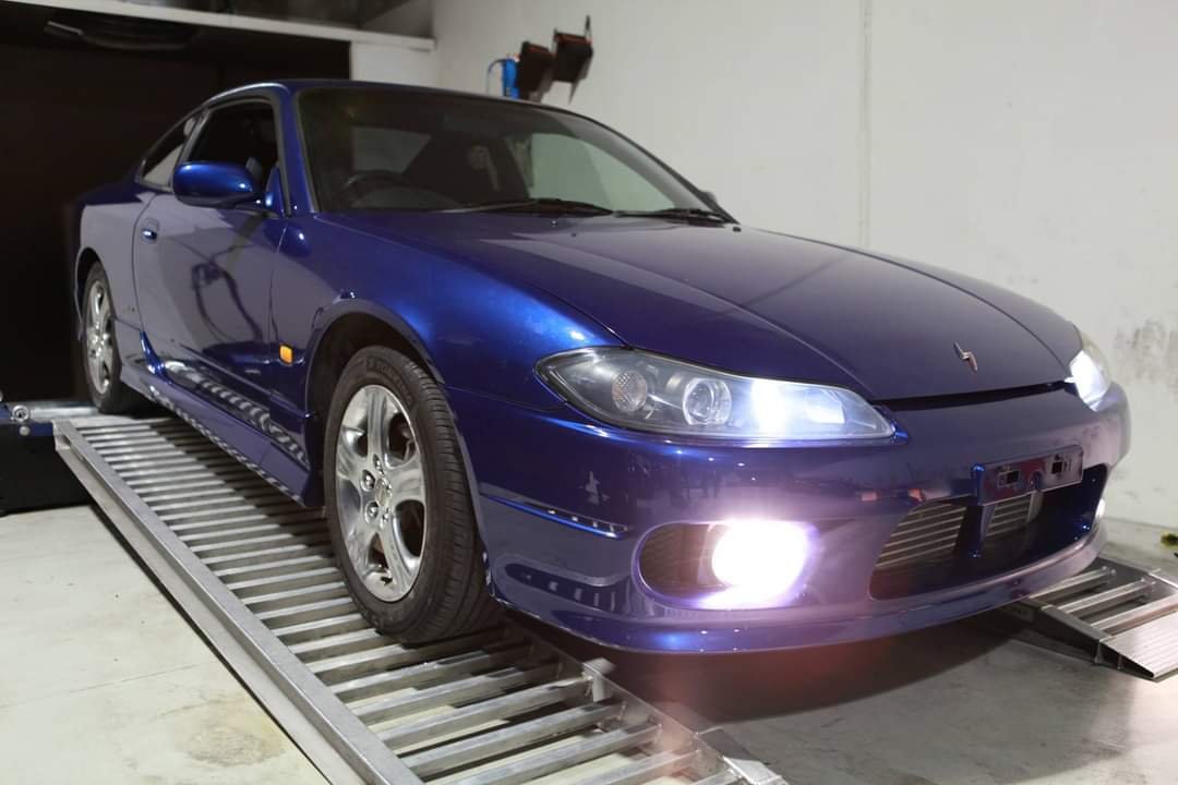 Nissan Silva S15 — On the dyno