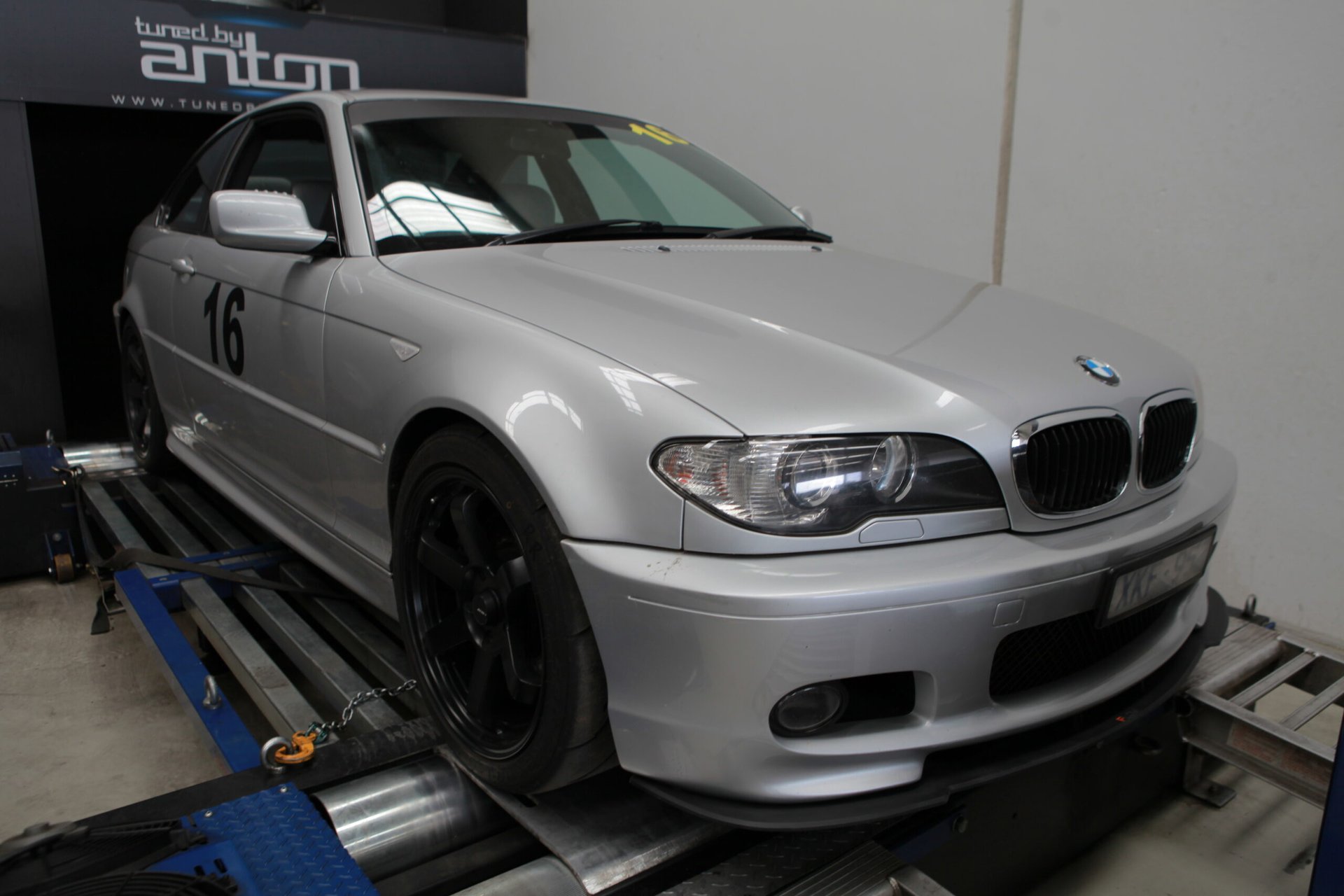 BMW 330cd E46 — On the dyno