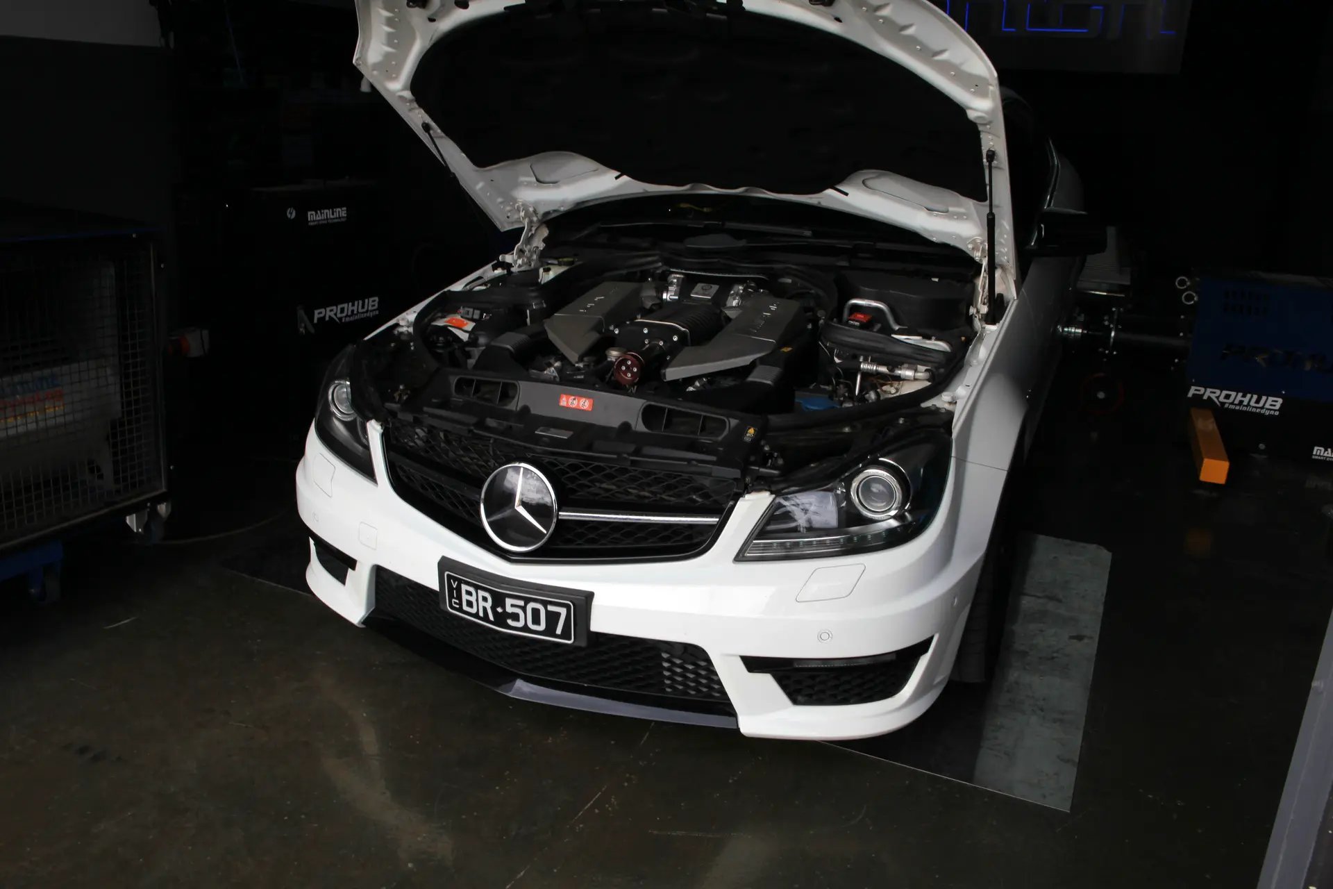 Mercedes C63 507 Weistec Supercharger