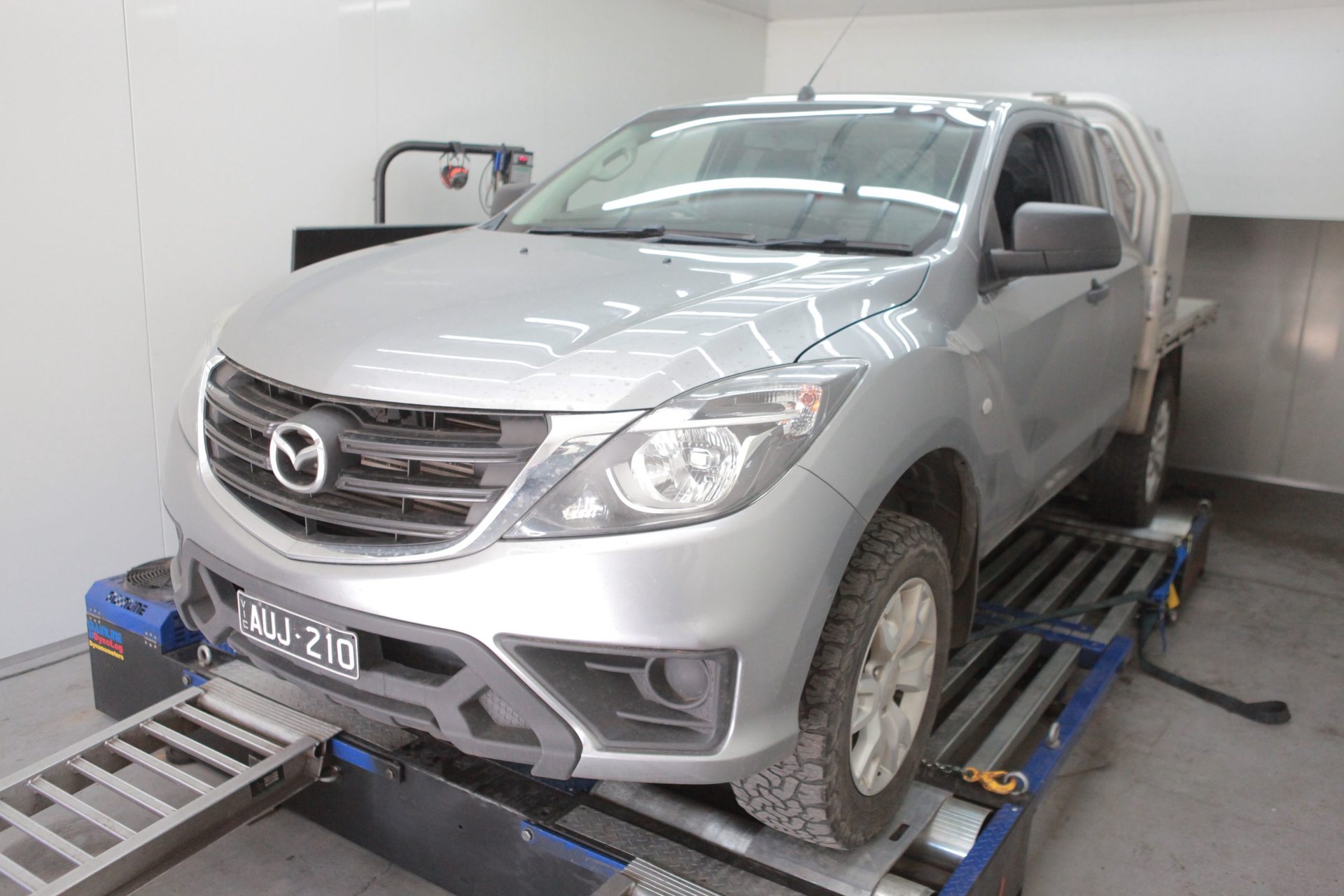 Mazda BT-50 Stage 1 Tune — On the dyno