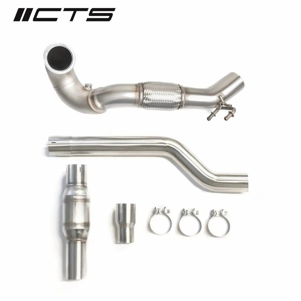 CTS Turbo MQB VW Tiguan and Audi Q3 AWD 1.8T/2.0T High-Flow Cat