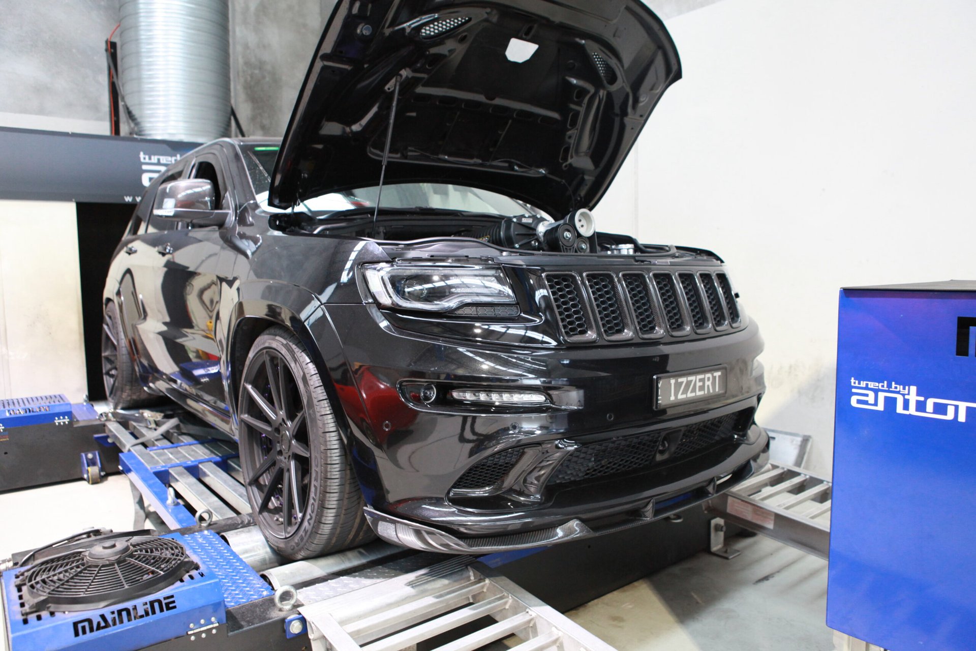 Jeep SRT — On the dyno