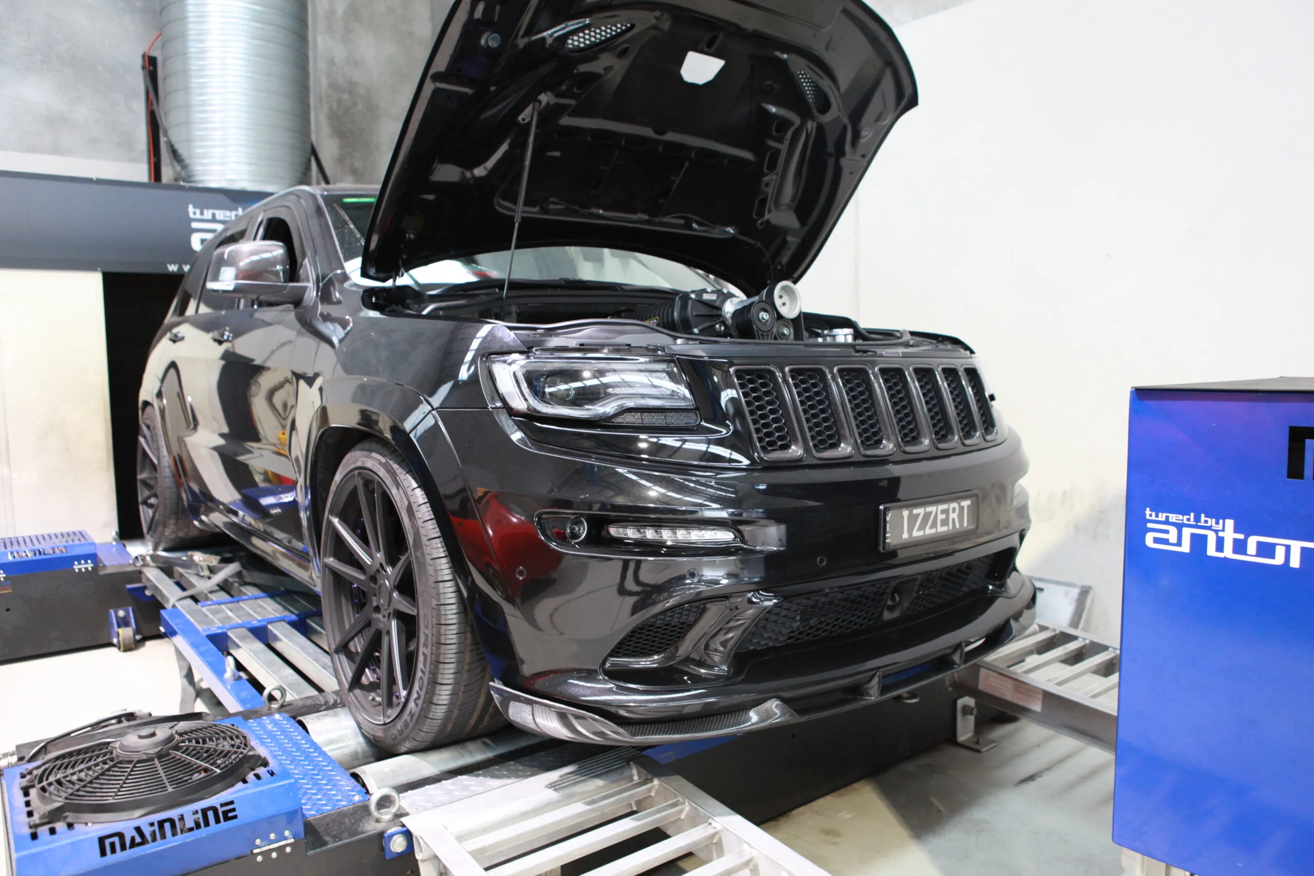 Jeep SRT — On the dyno