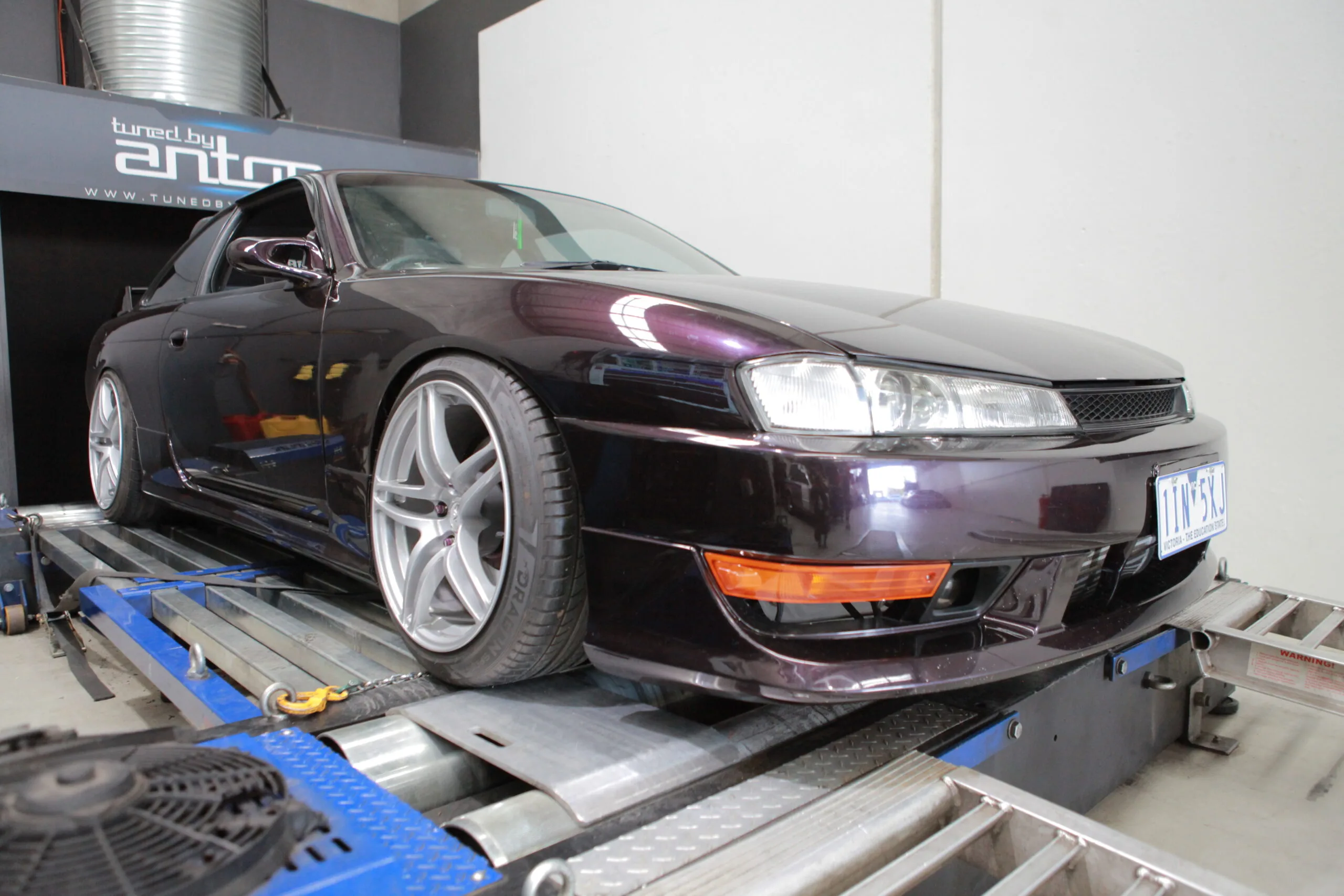Nissan 200SX S14 — On the dyno