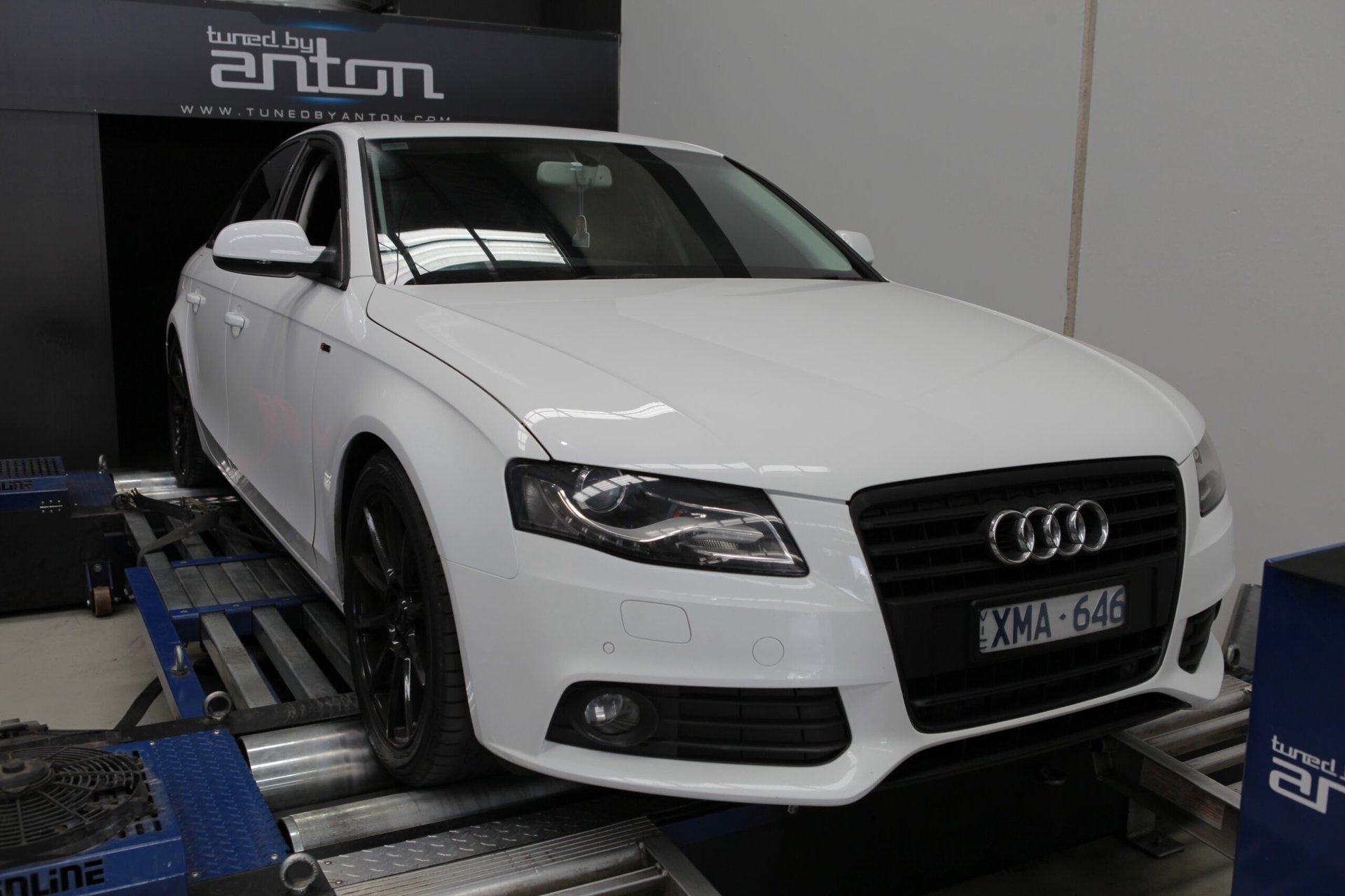 Audi A4 Quattro — On the dyno