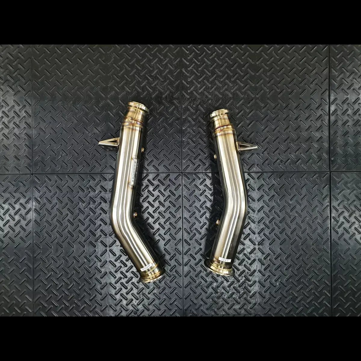 Mercedes C43 AMG W205 Custom Downpipe