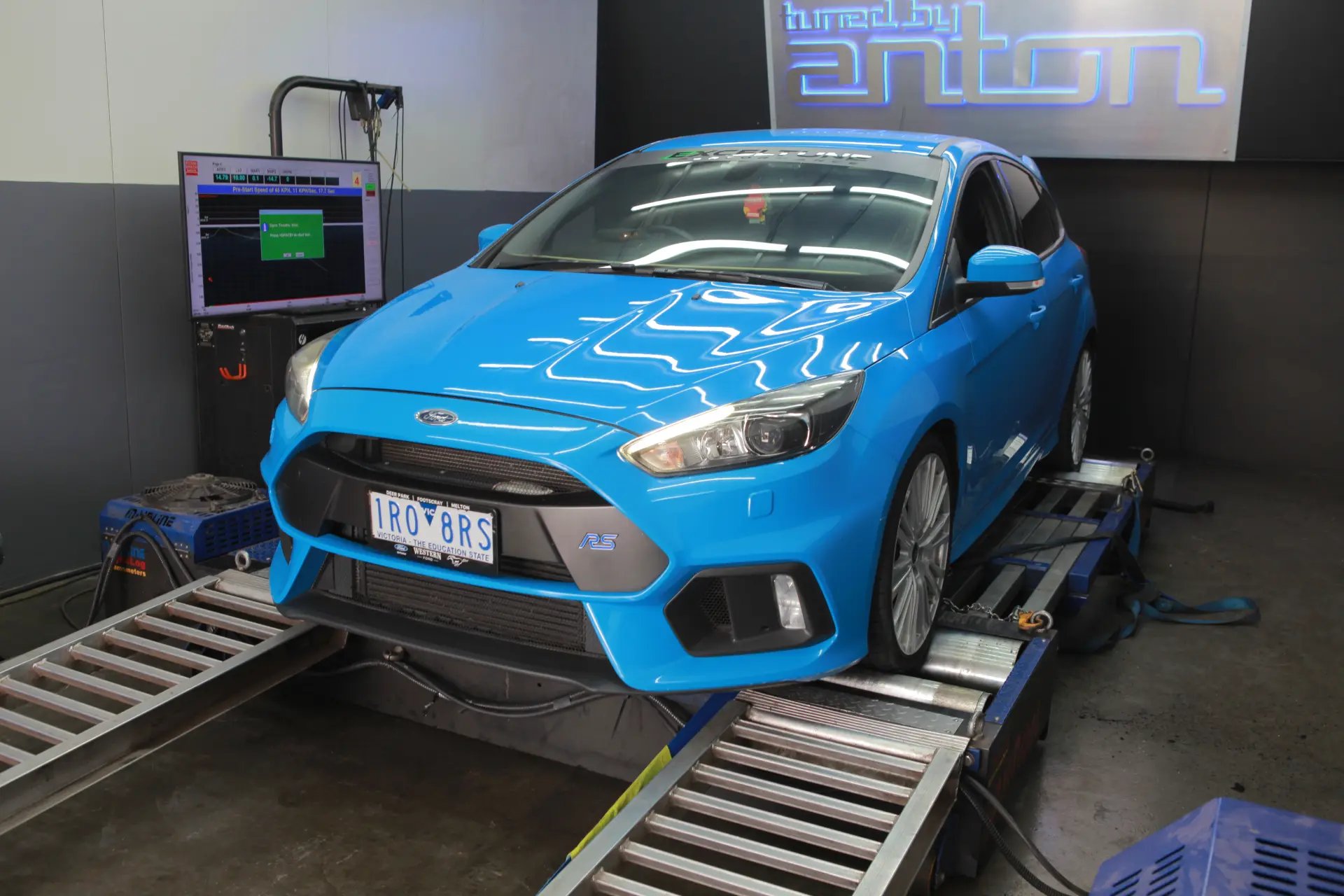 Ford Focus RS Stage 2 +70nm — On the dyno