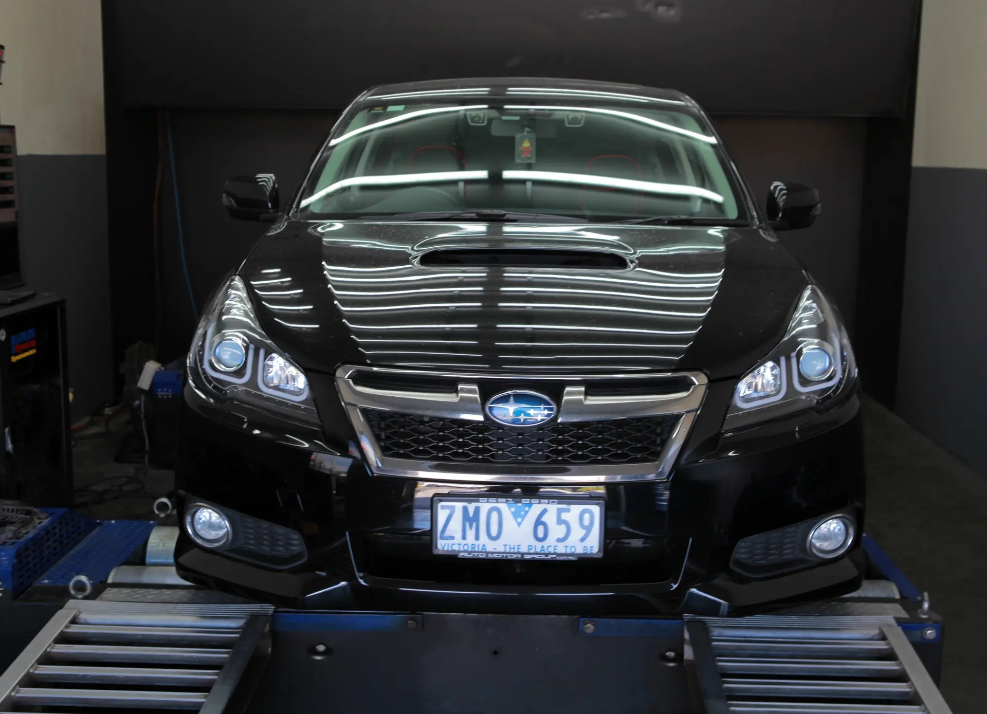Subaru Liberty GT Stage 1 — On the dyno
