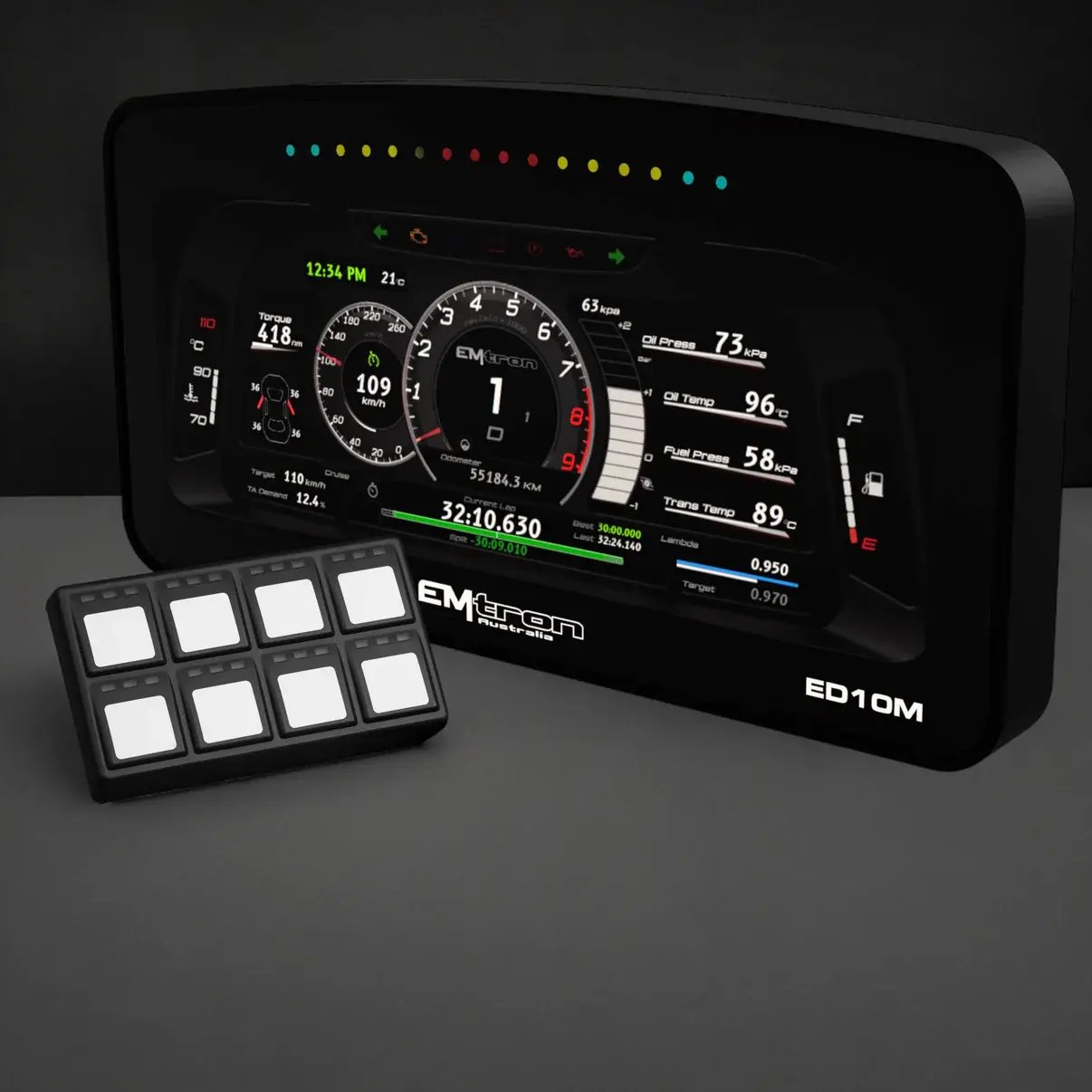 Emtron ED10M & 8 Button Keypad