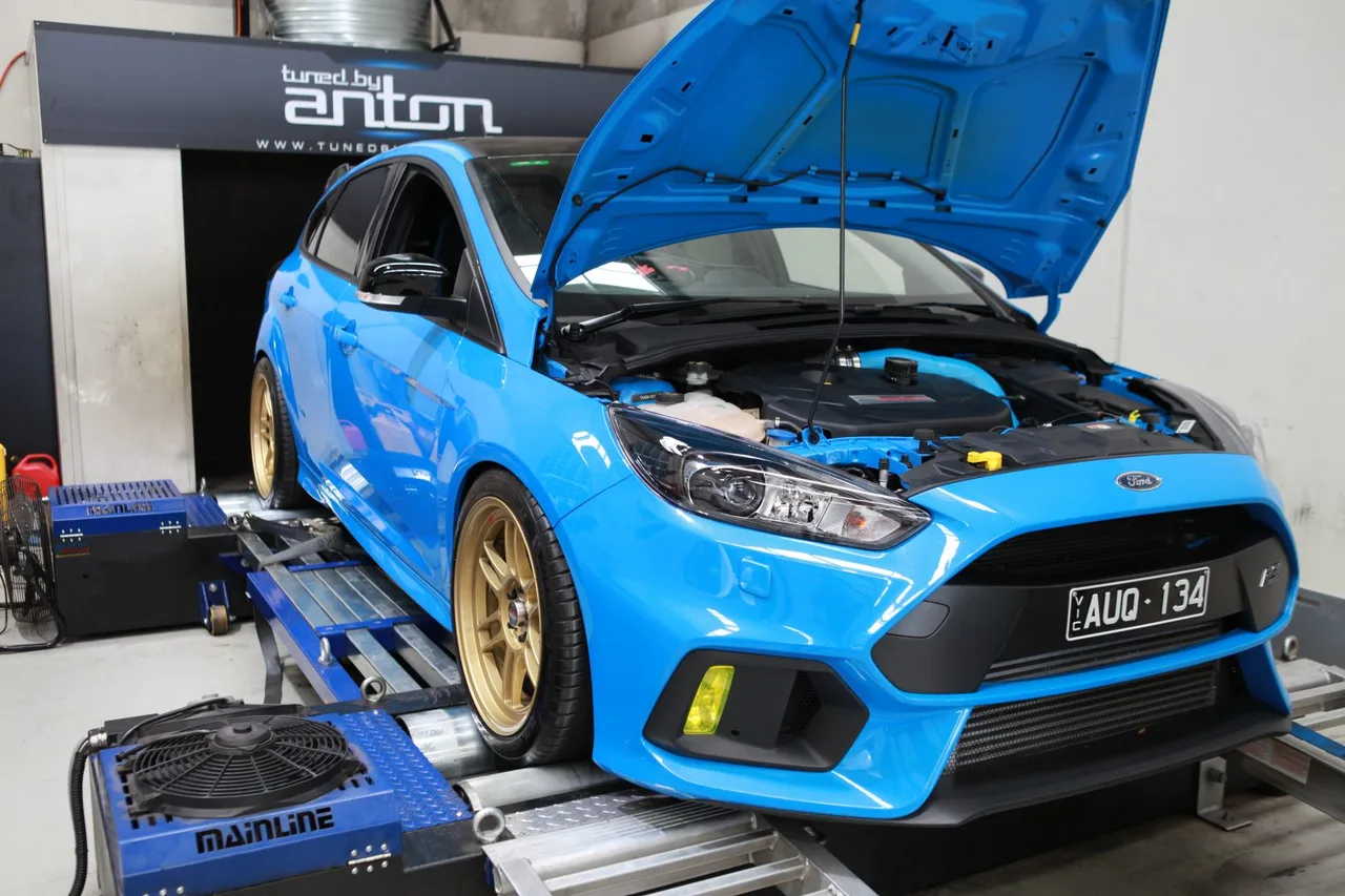 Ford Focus RS — On the dyno