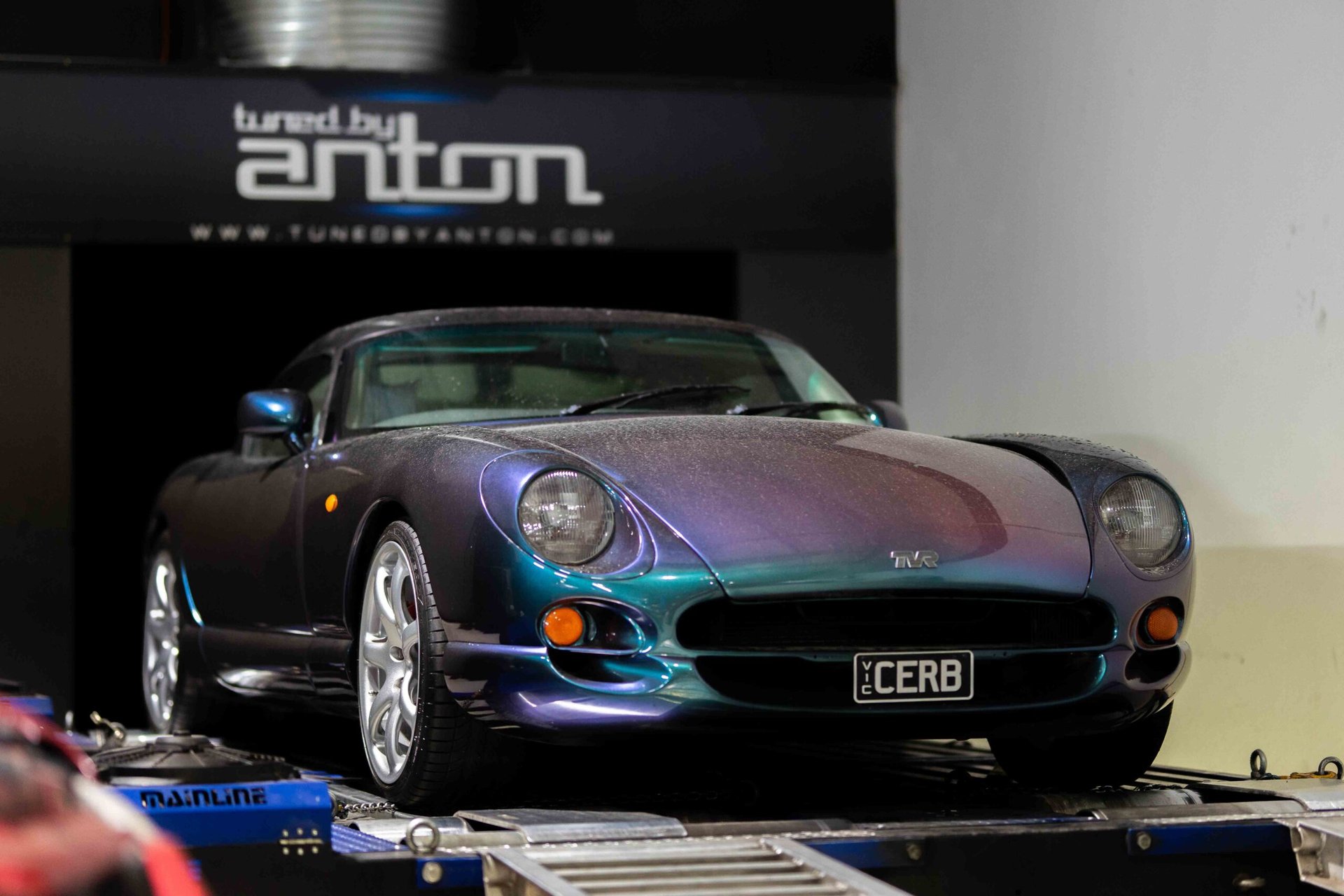 TVR Cerbera 4.2 V8 — On the dyno