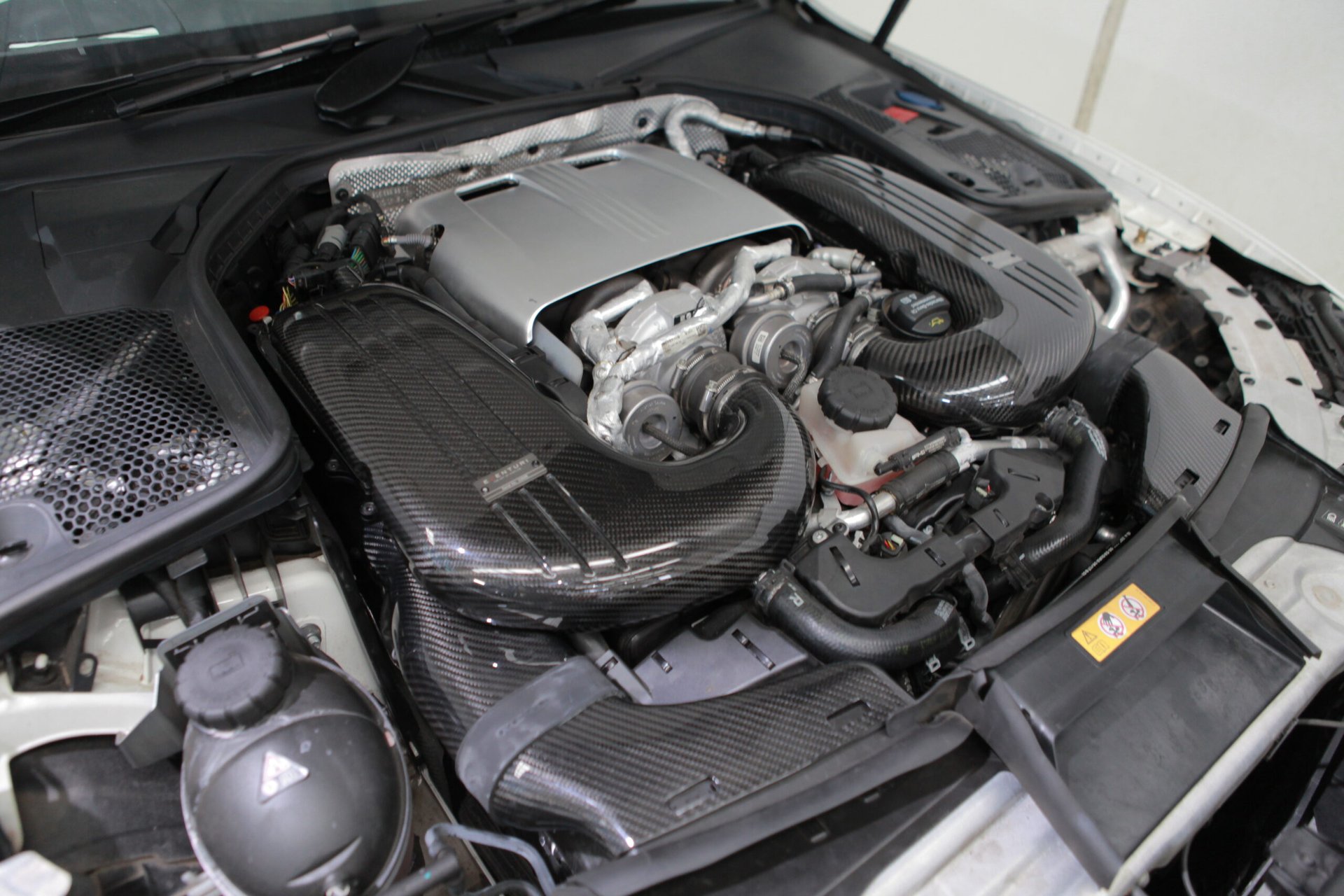 Mercedes C63S AMG - upgraded turbo