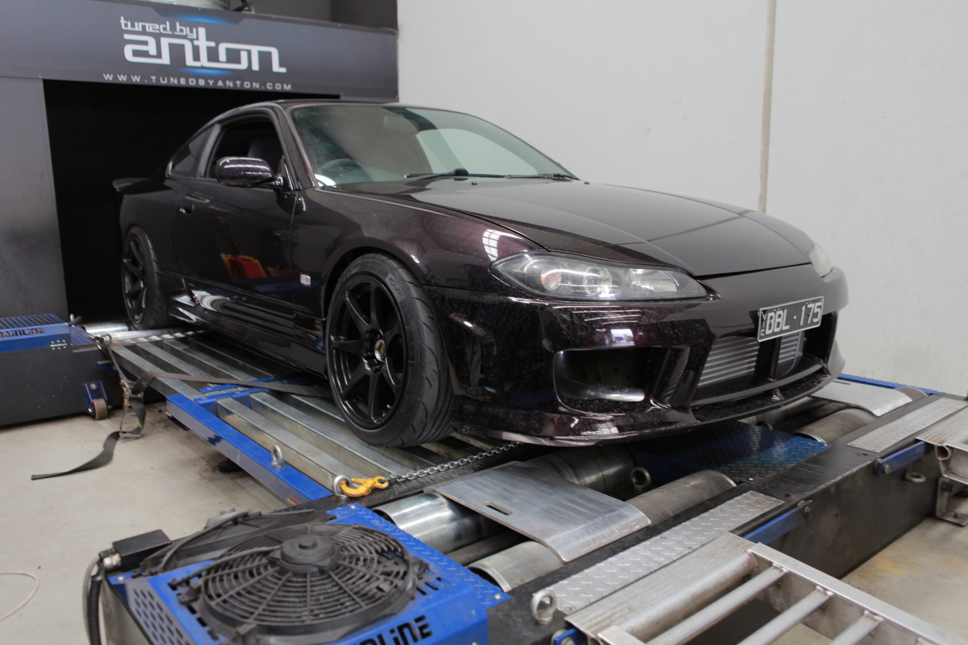 Nissan Silvia S15 — On the dyno