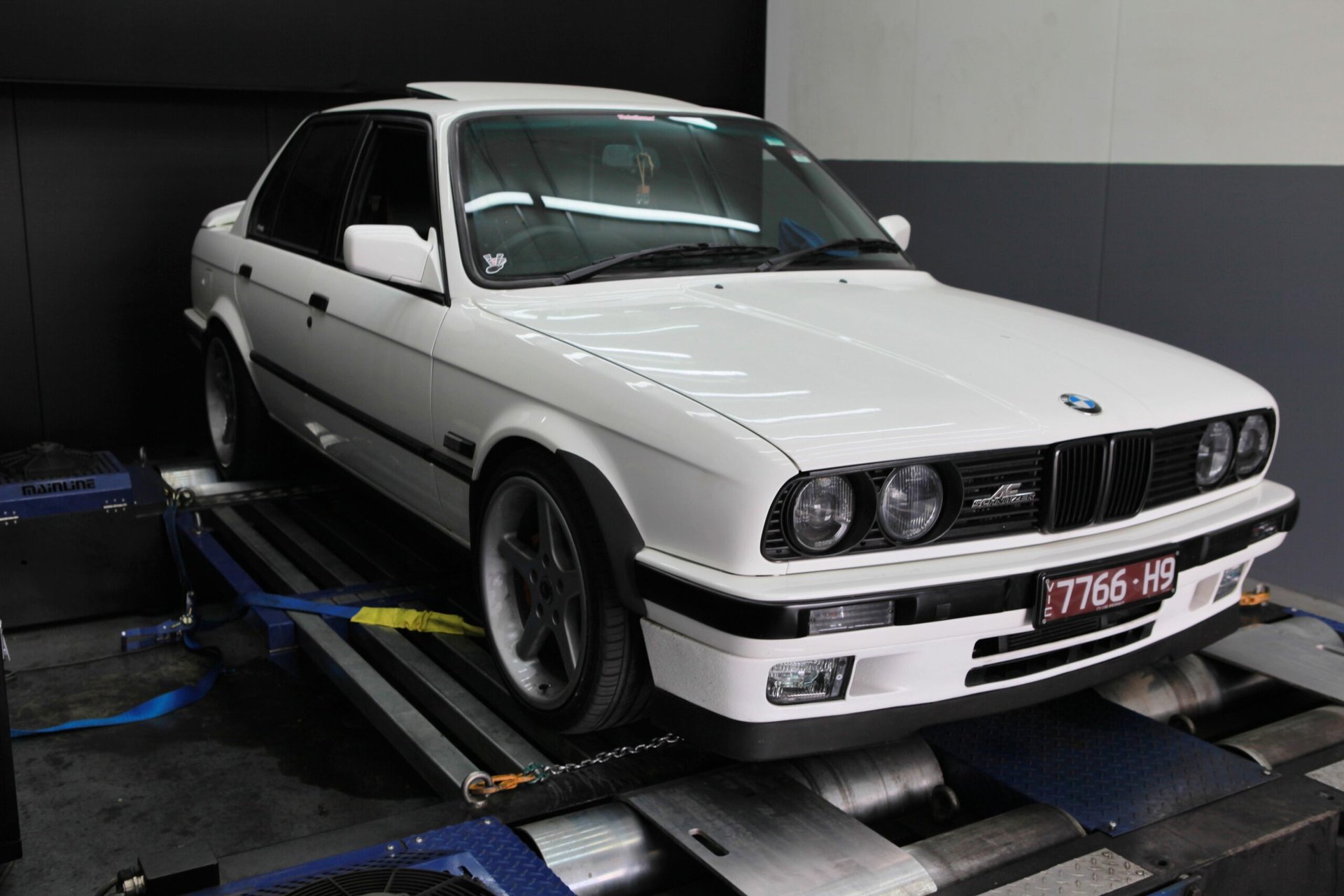 BMW E30 S50 swap — On the dyno