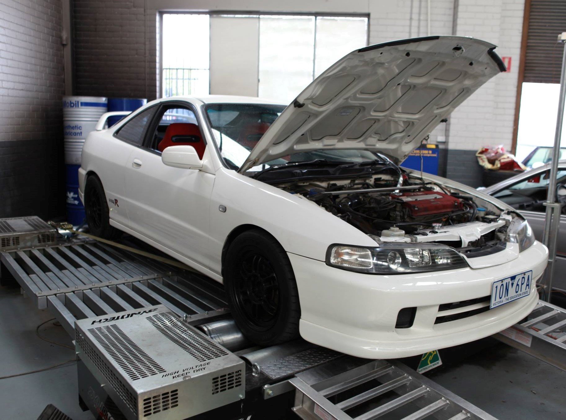 Honda Integra DC2 — On the dyno