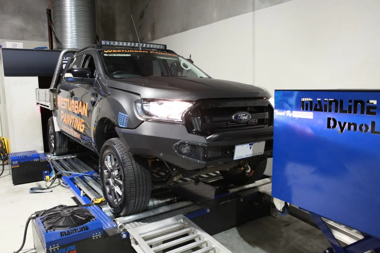 Ford Ranger 3.2 — On the dyno