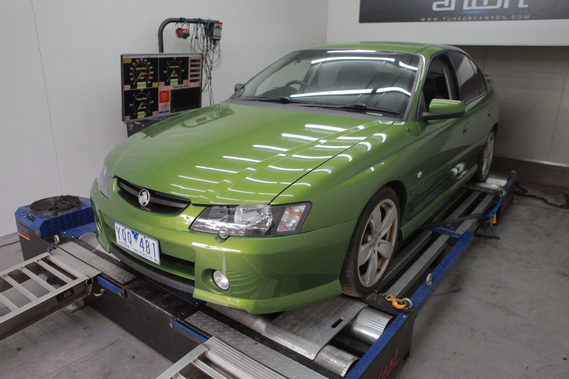 Holden VY SS 5.7 — On the dyno