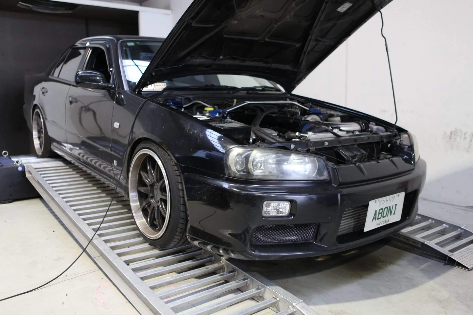 Nissan R34 GTT — On the dyno