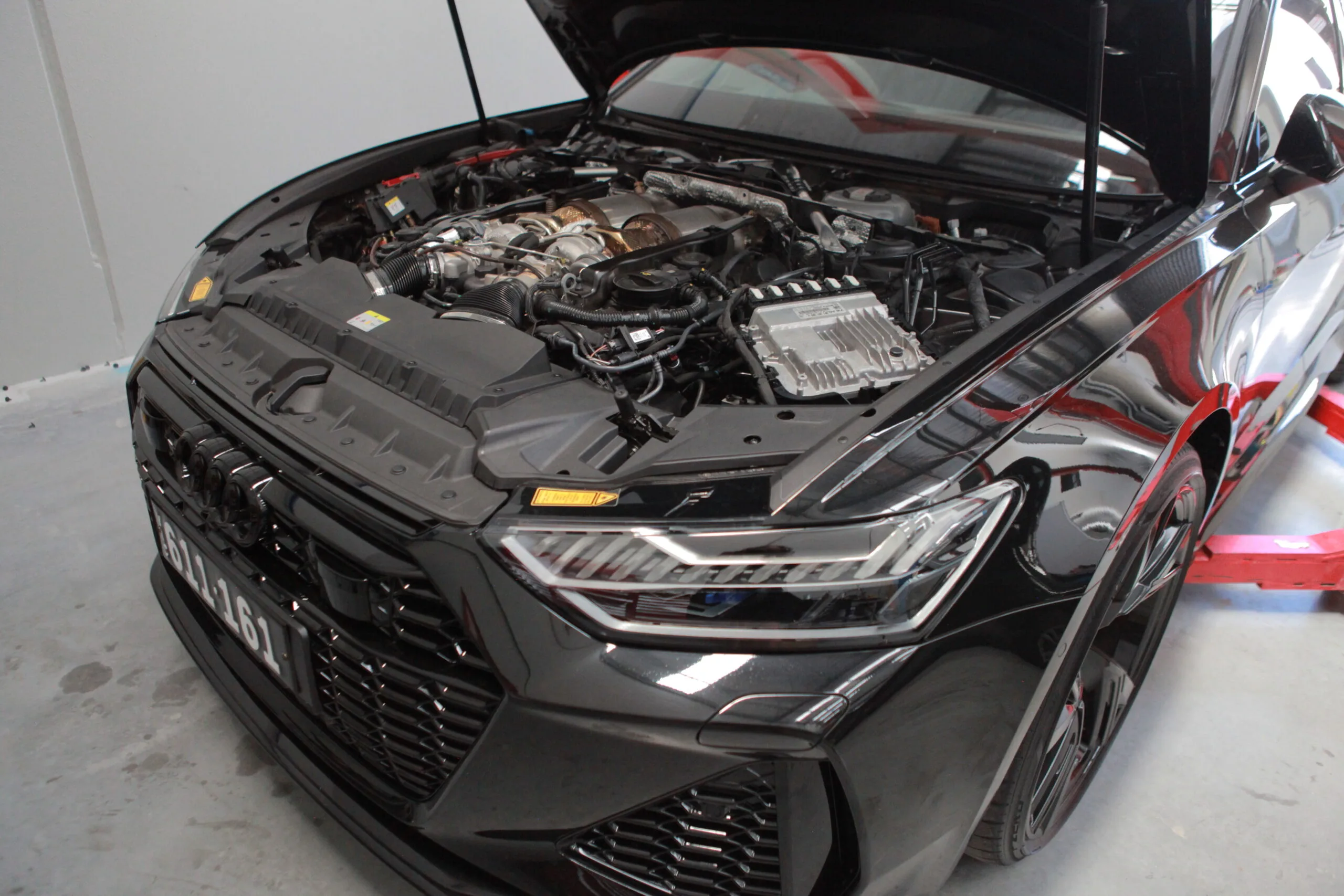 Audi RS6 Stage 2 — On the dyno