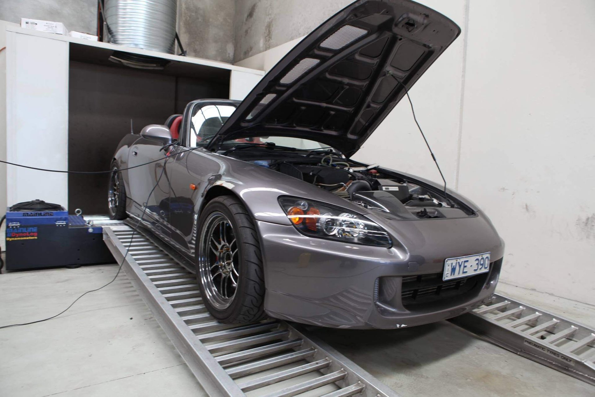 Honda S2000 — On the dyno