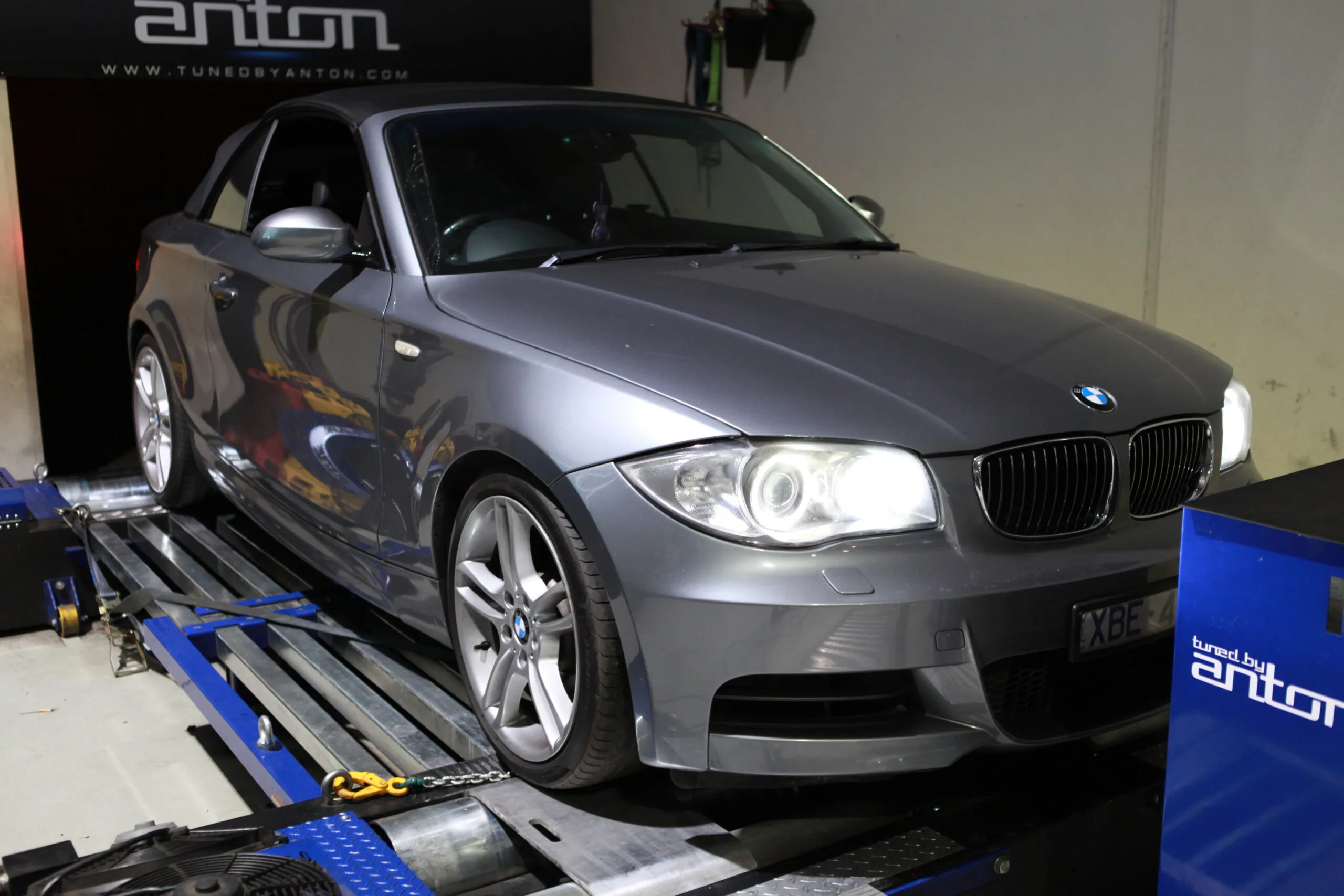 BMW 135i — On the dyno