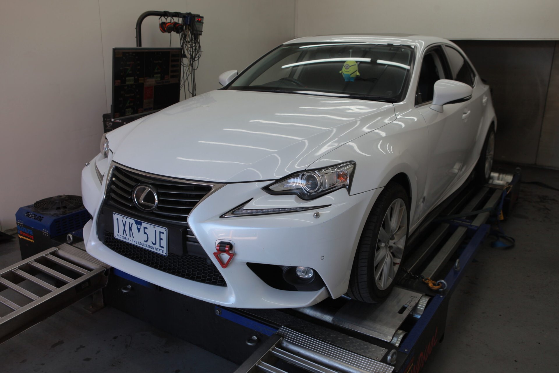Lexus NX200T Stage2 — On the dyno