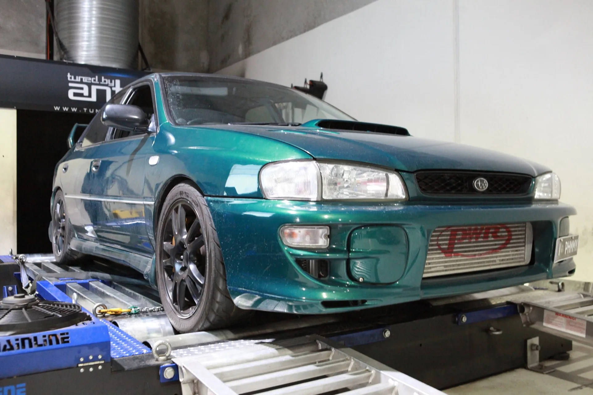 Subaru WRX GC8 — On the dyno